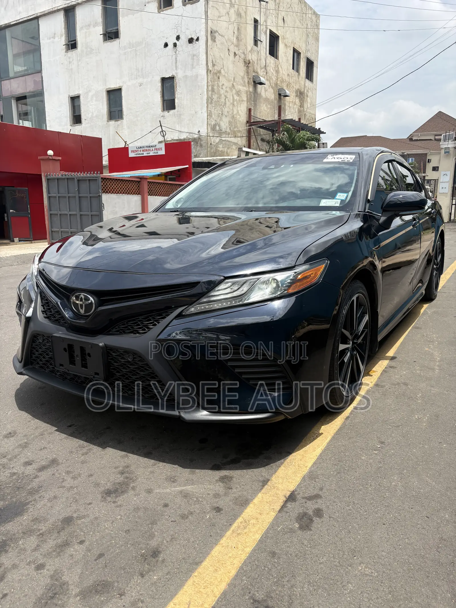Toyota Camry XSE V6 FWD (3.5L 6cyl 8AM) 2018 Black
