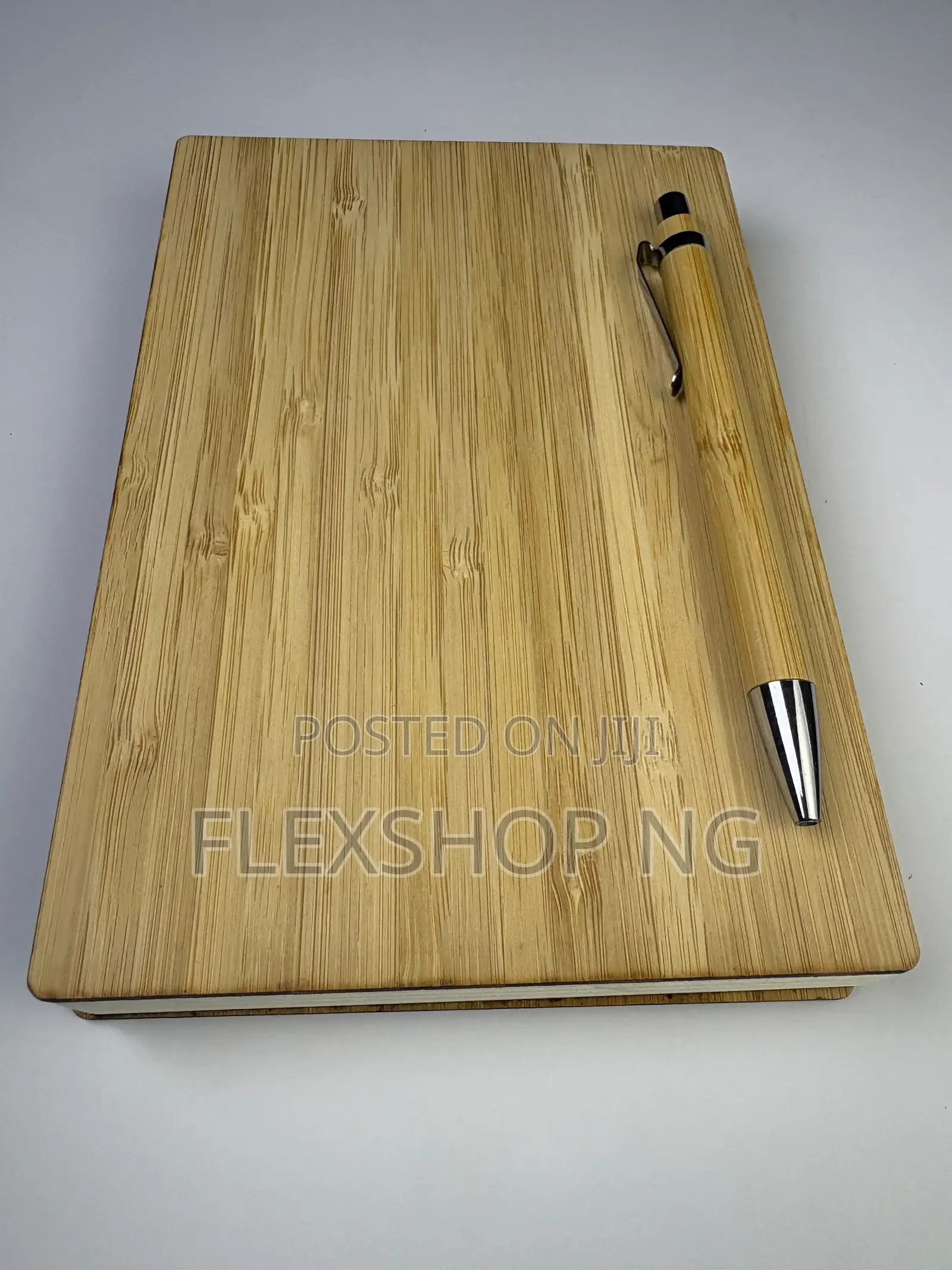 128 Leaves Bamboo Jotter With Pen