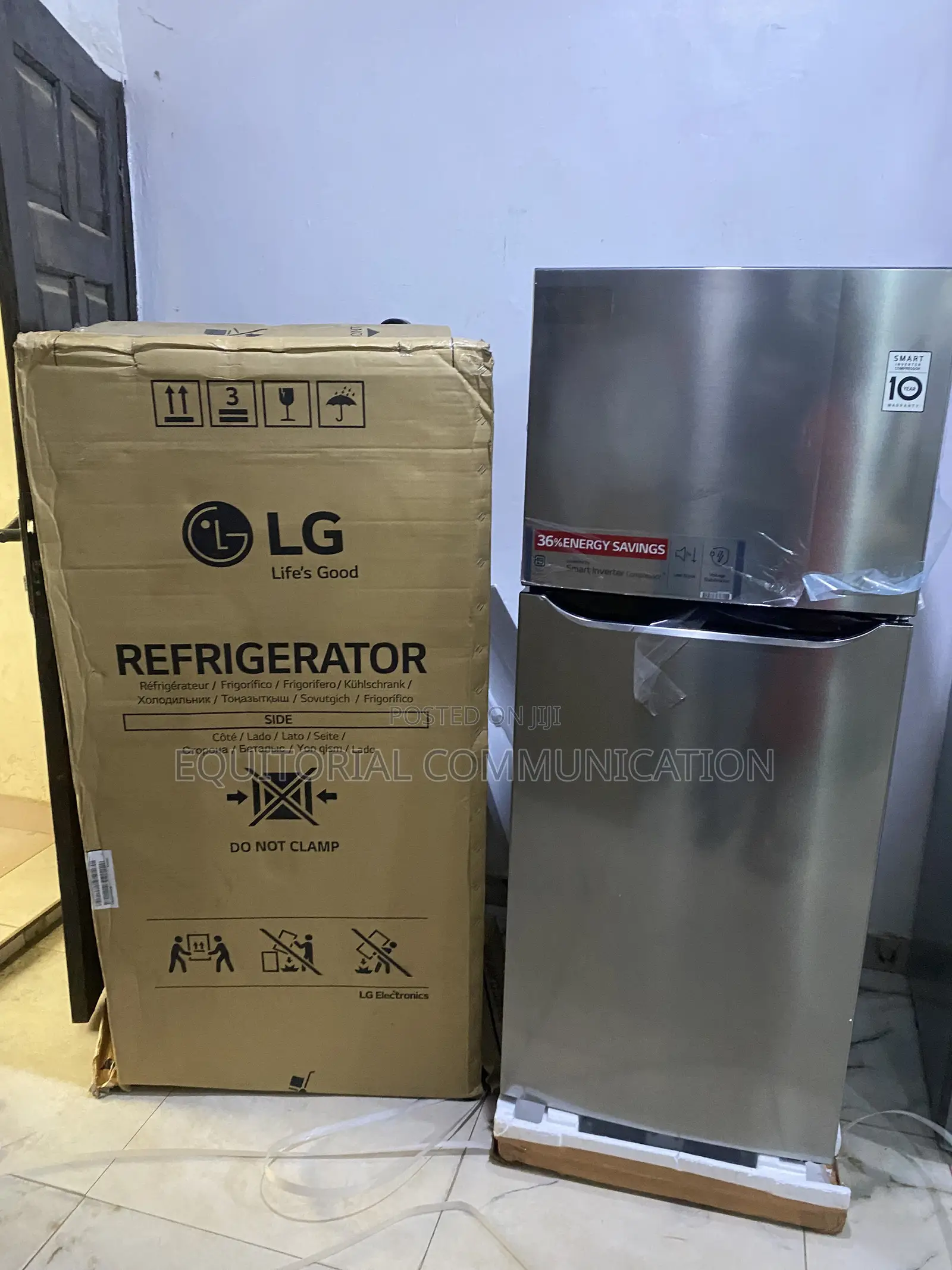 LG Gl-C252slbb 230v Home Storage Refrigerator 260l