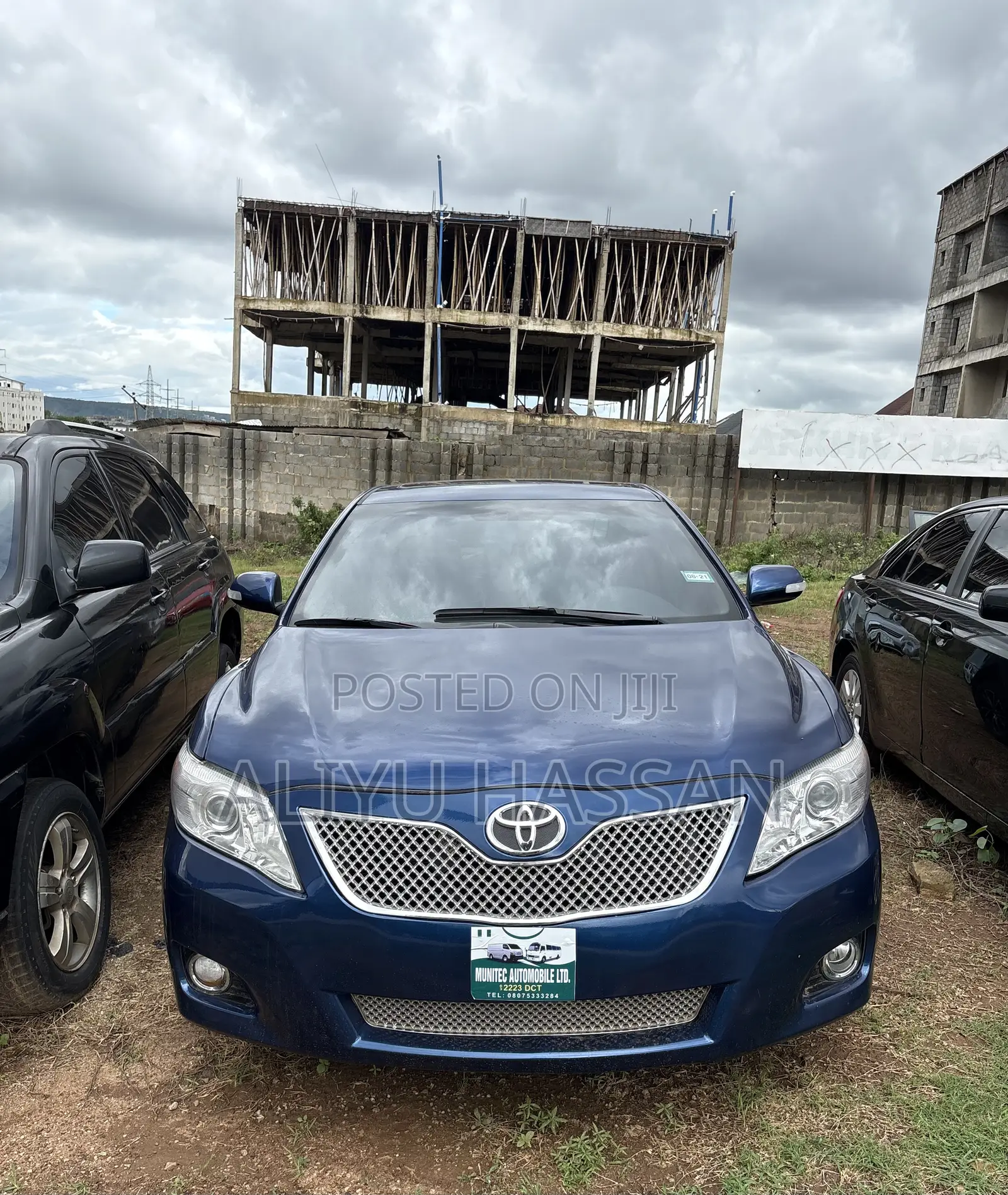 Toyota Camry 2008 Blue