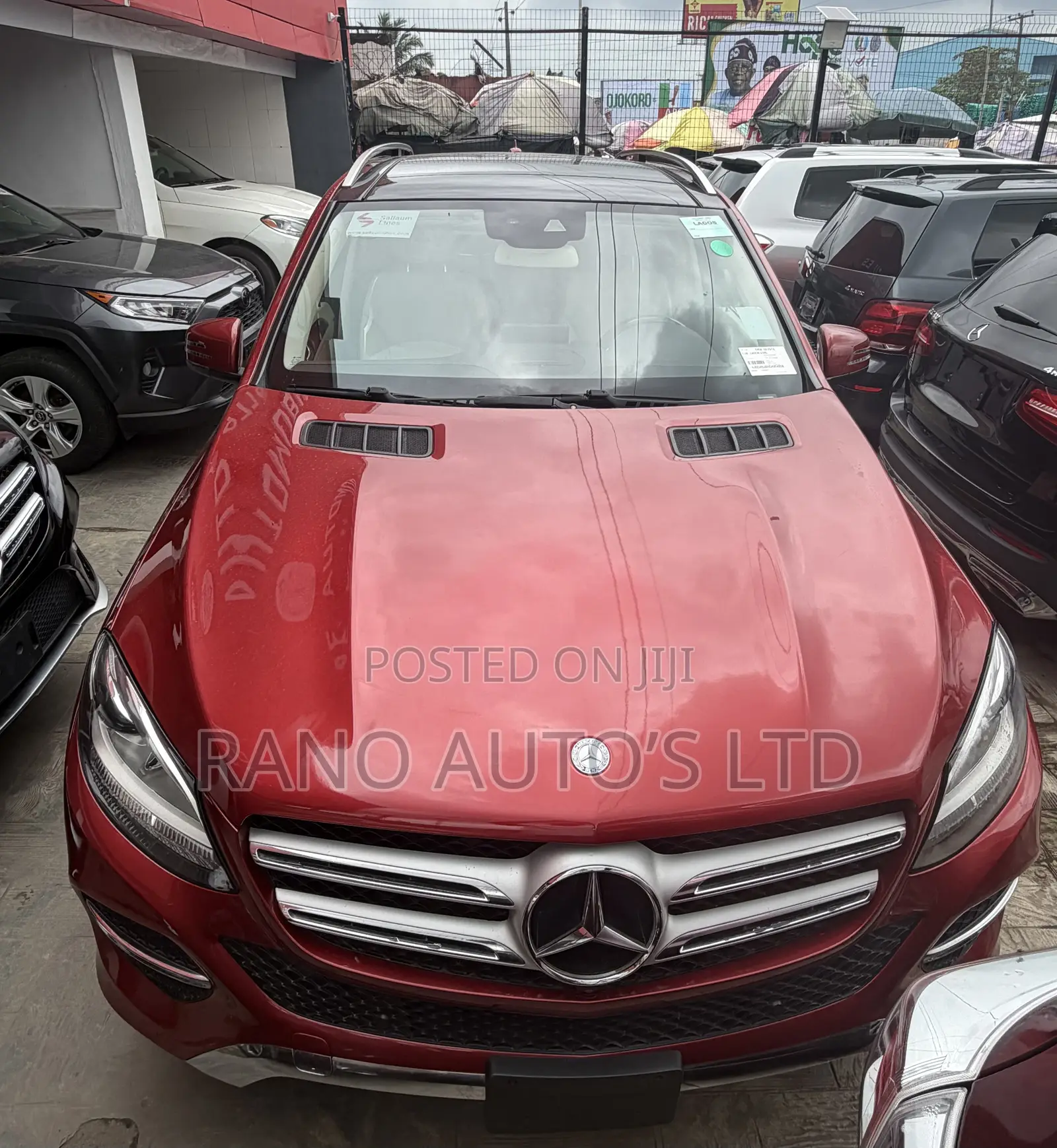 Mercedes-Benz GLE-Class 2017 Red