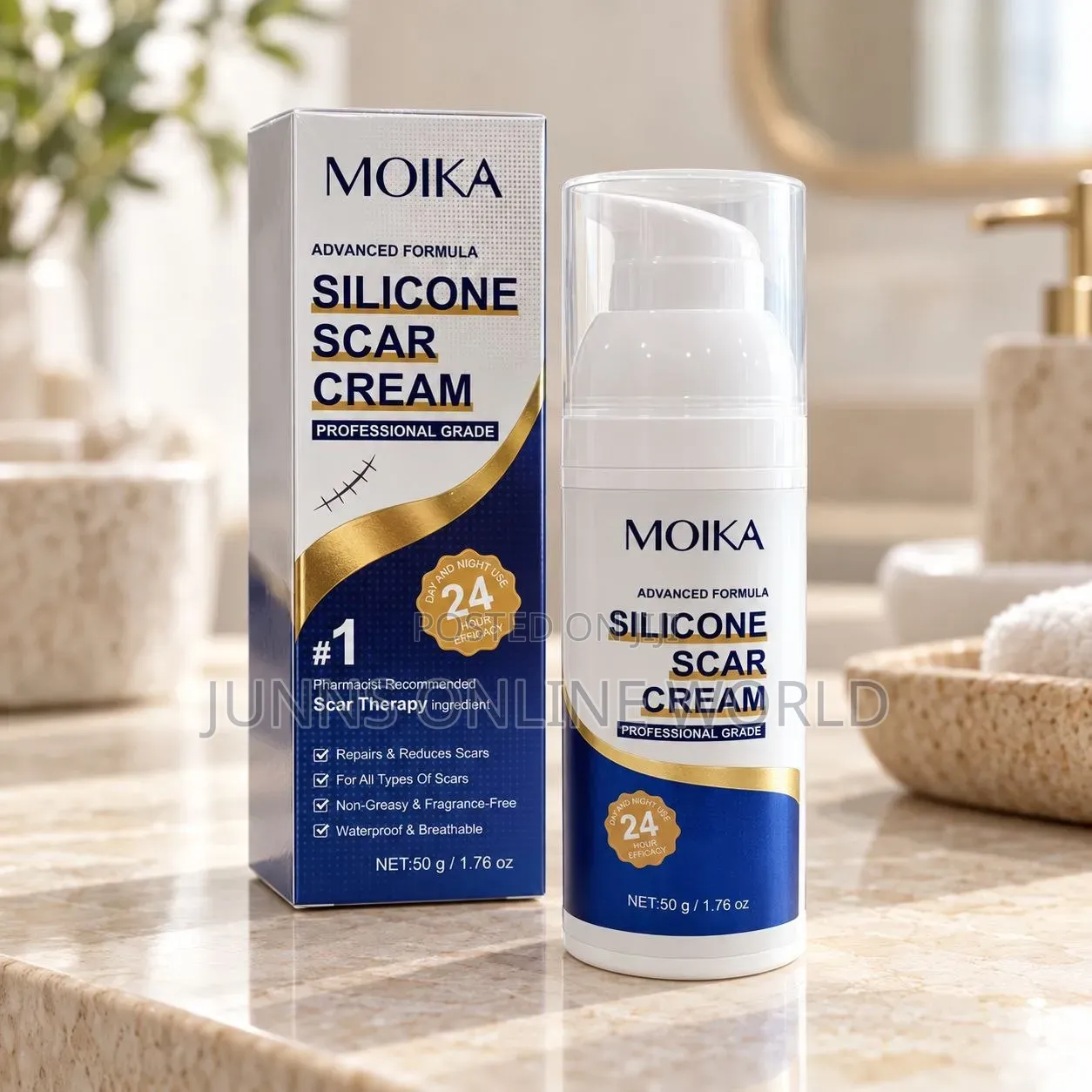 Moika Silicone Scar Cream