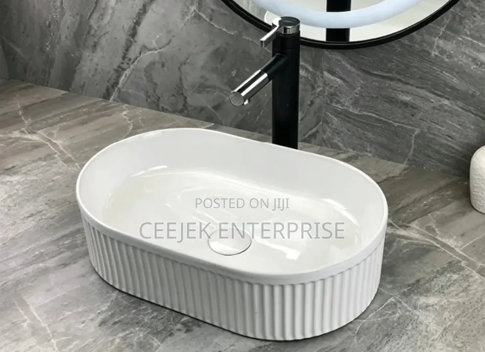 White Cantertop Wash Hand Basin