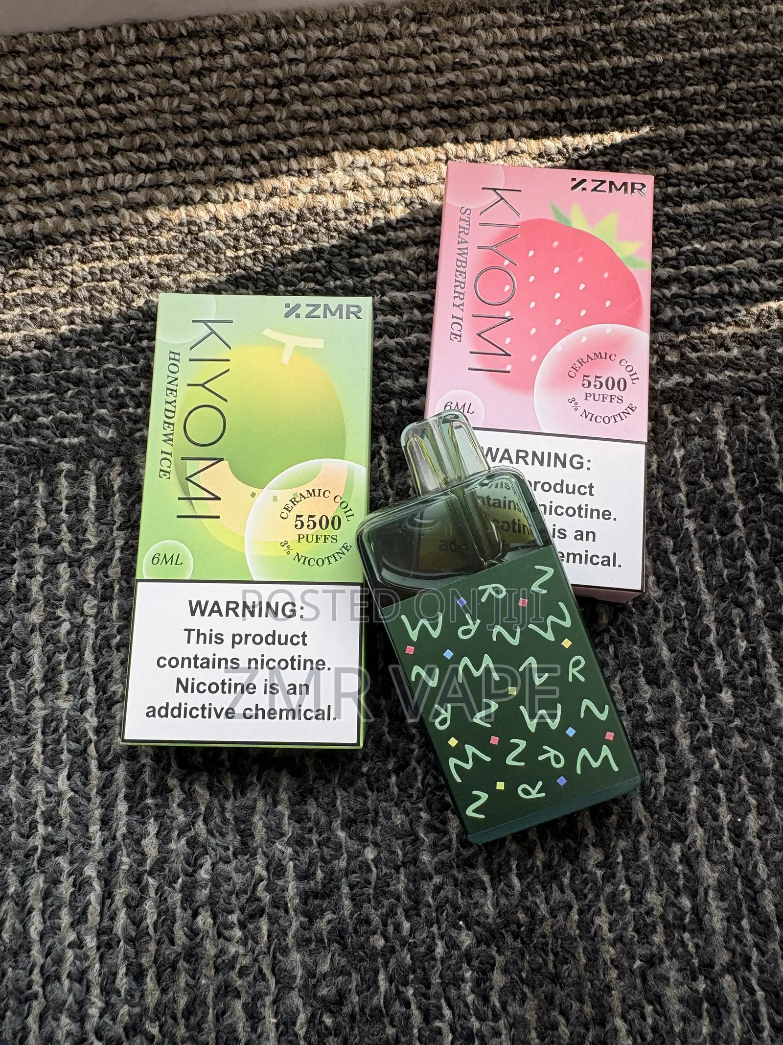 ZMR KIYOMI Crystal Grape Soda Stylish Rechargeable Vape