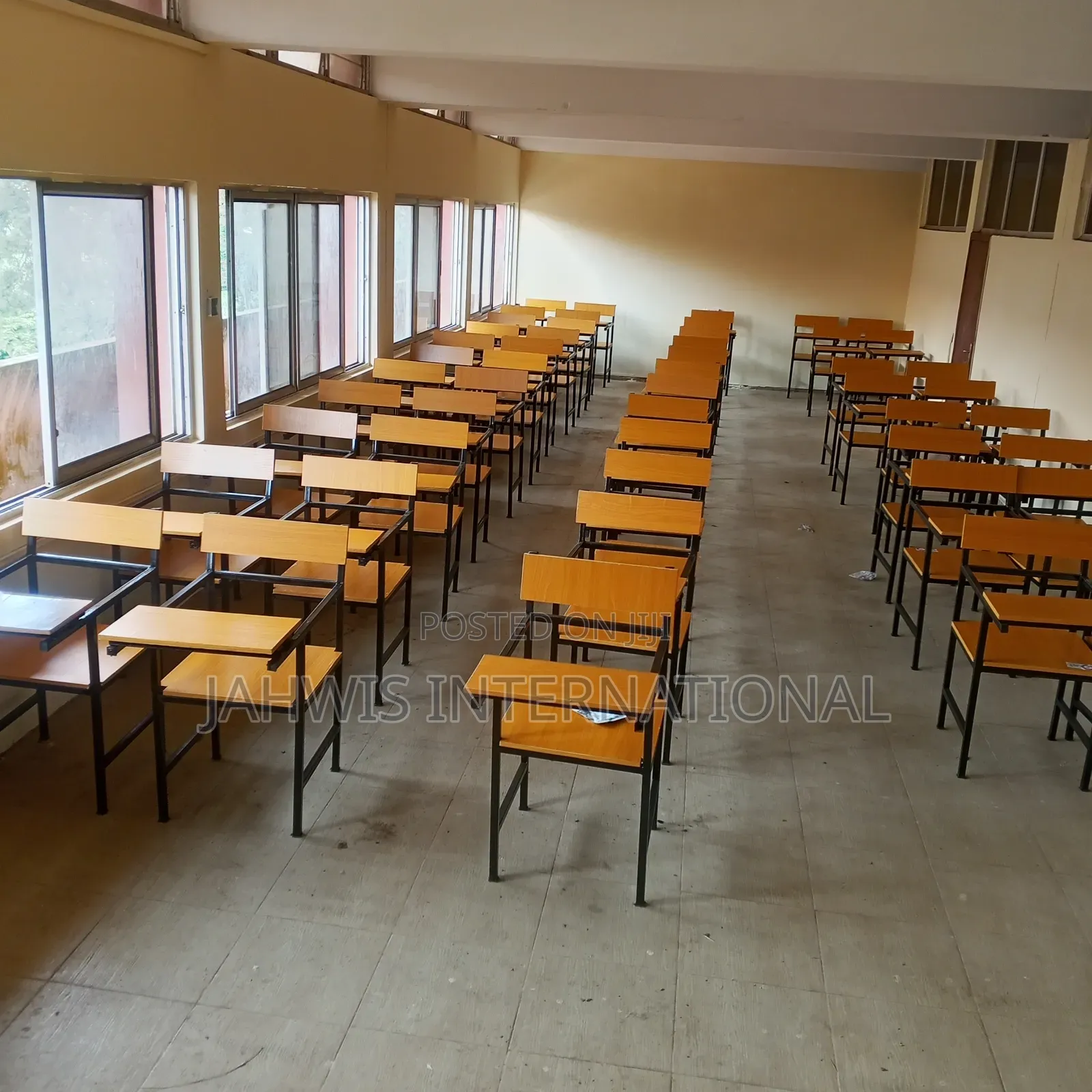 Beautifully Fabricated Student Chairs and Tables