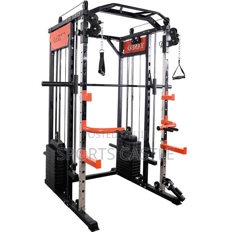 Multi-Functional Smith Machine + Cable Crossover