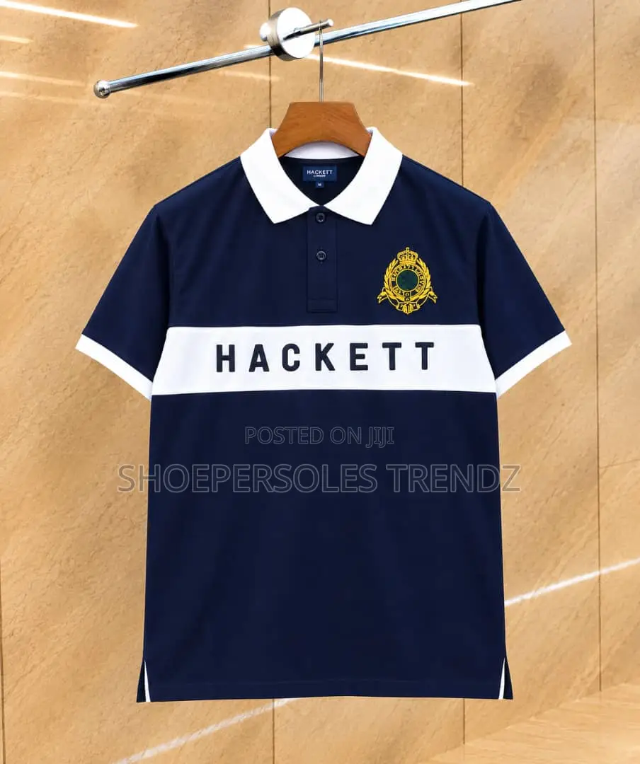 Men Hackett Embroidery Badge T-Shirt