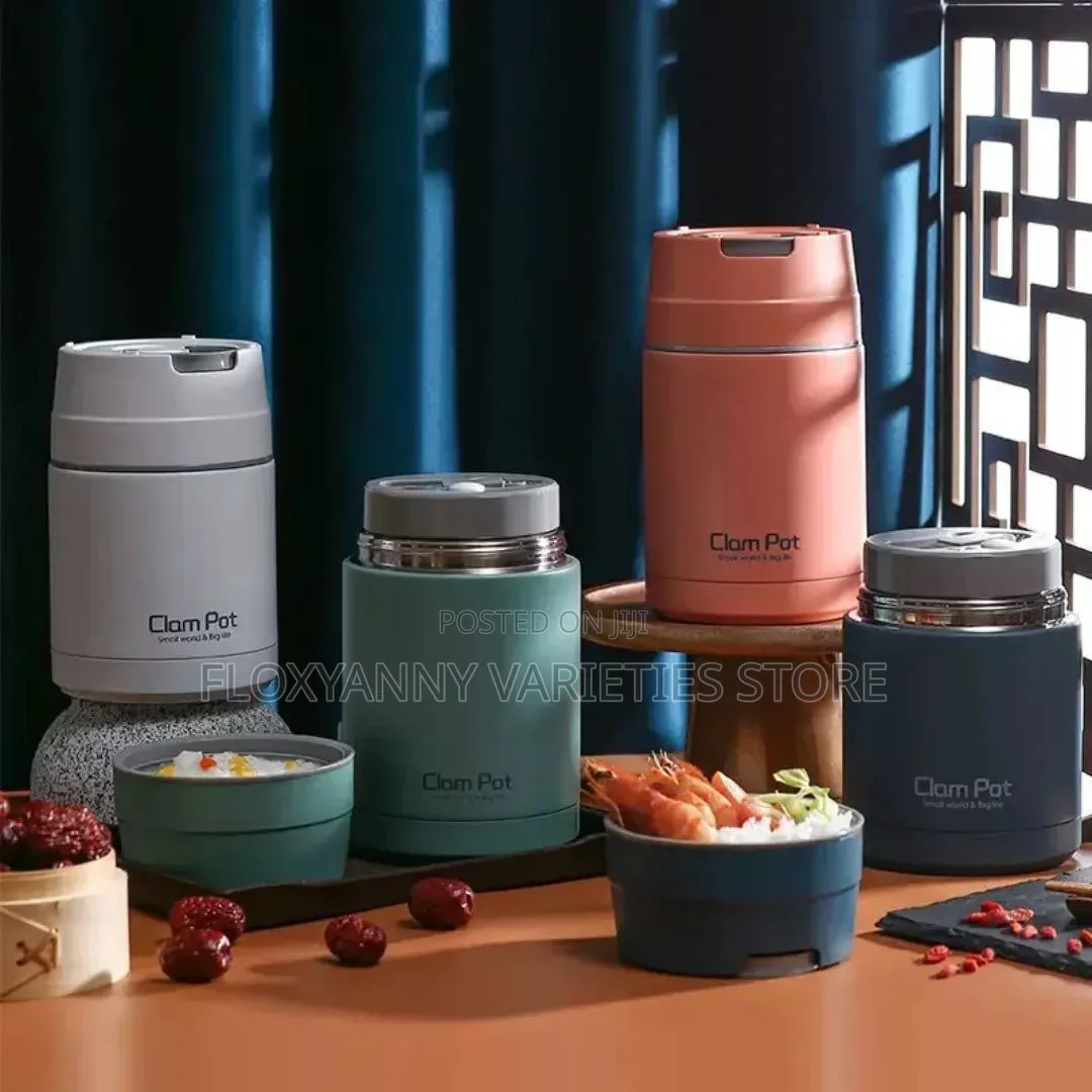 Clam Pot Food Flask