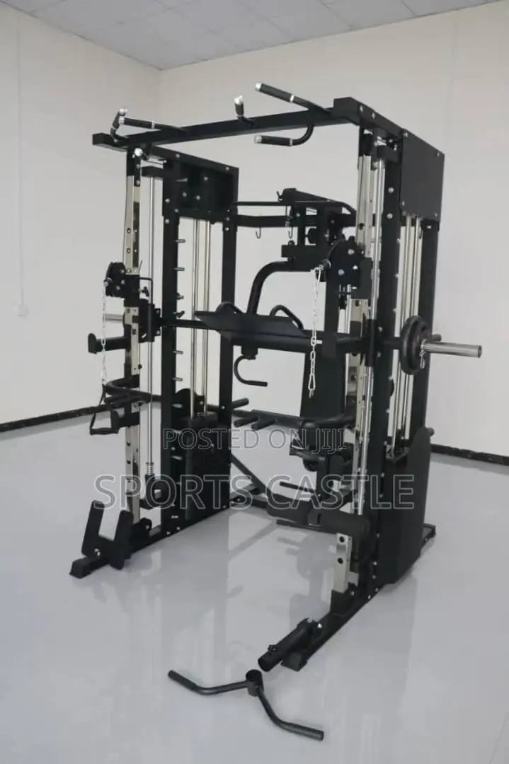 All-in-One Multi-Functional Smith Machine and Functional Trainer,