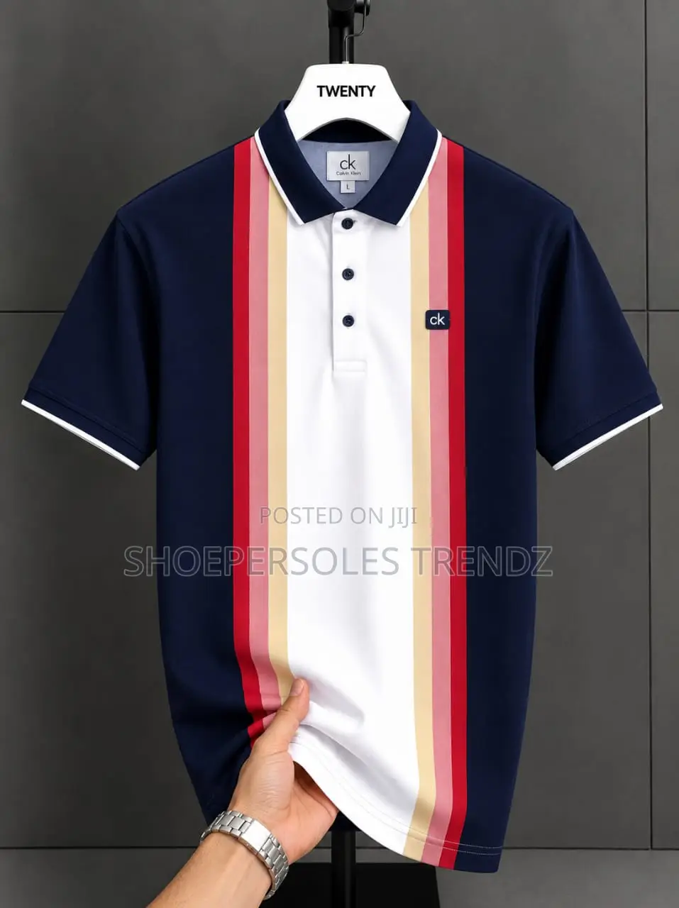 Mens CK Polo in Variety Colours