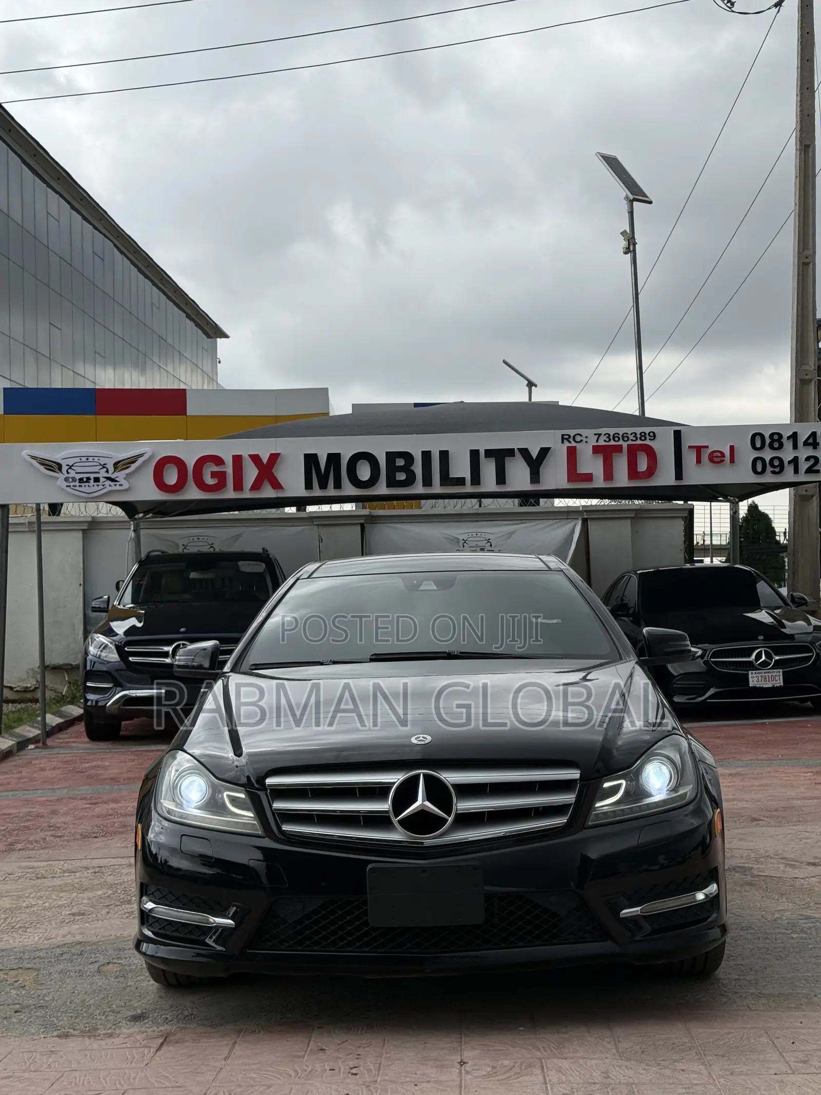 Mercedes-Benz C350 C 350 4MATIC AWD 2012 Black