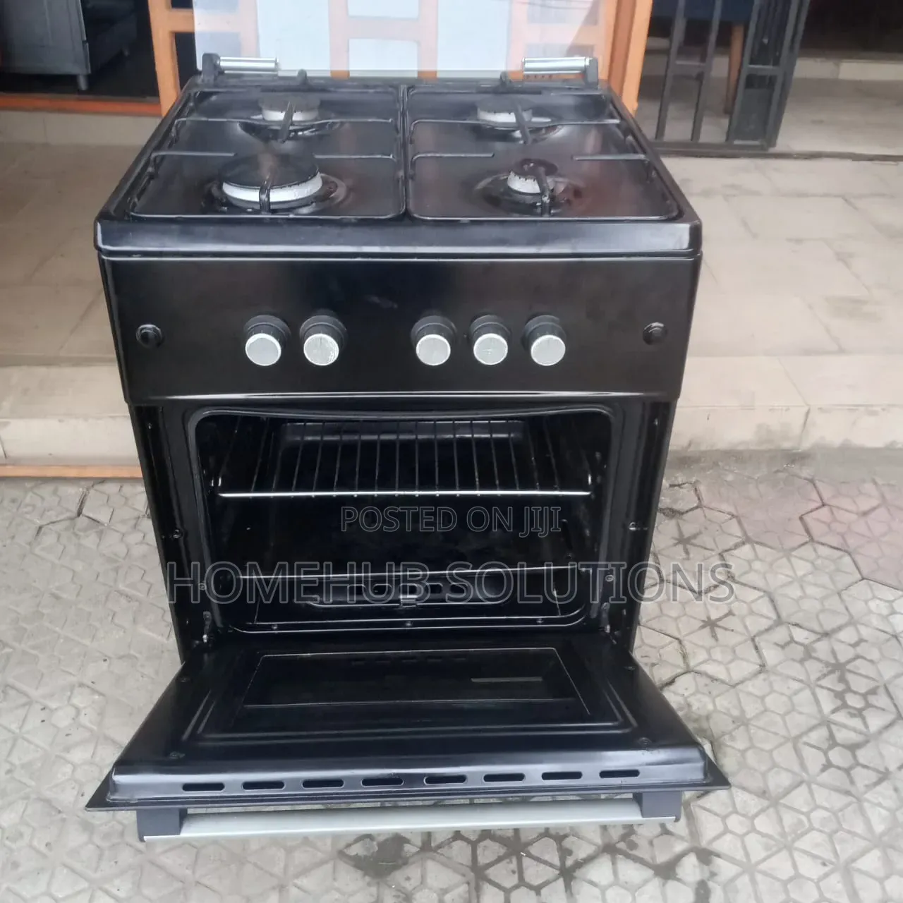 *Maxi 60by60 Four Burner All Gas Oven and Grill
