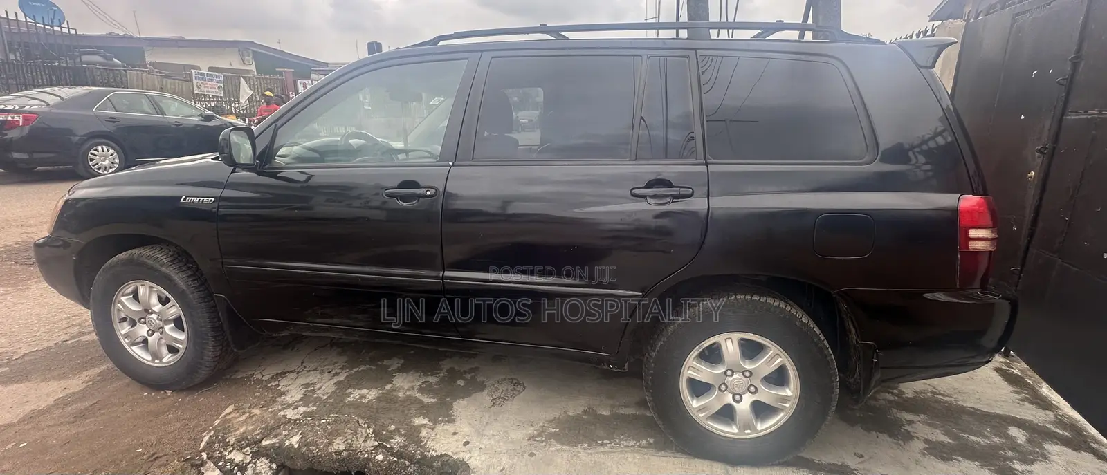 Toyota Highlander Limited V6 AWD 2003 Black
