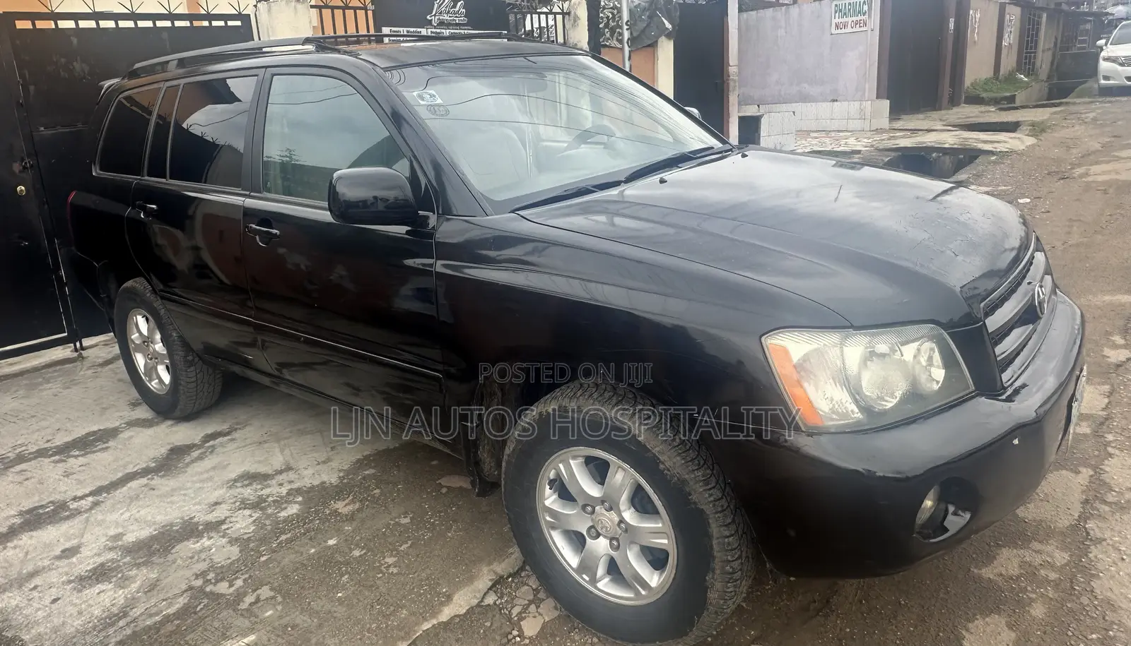 Toyota Highlander Limited V6 AWD 2003 Black