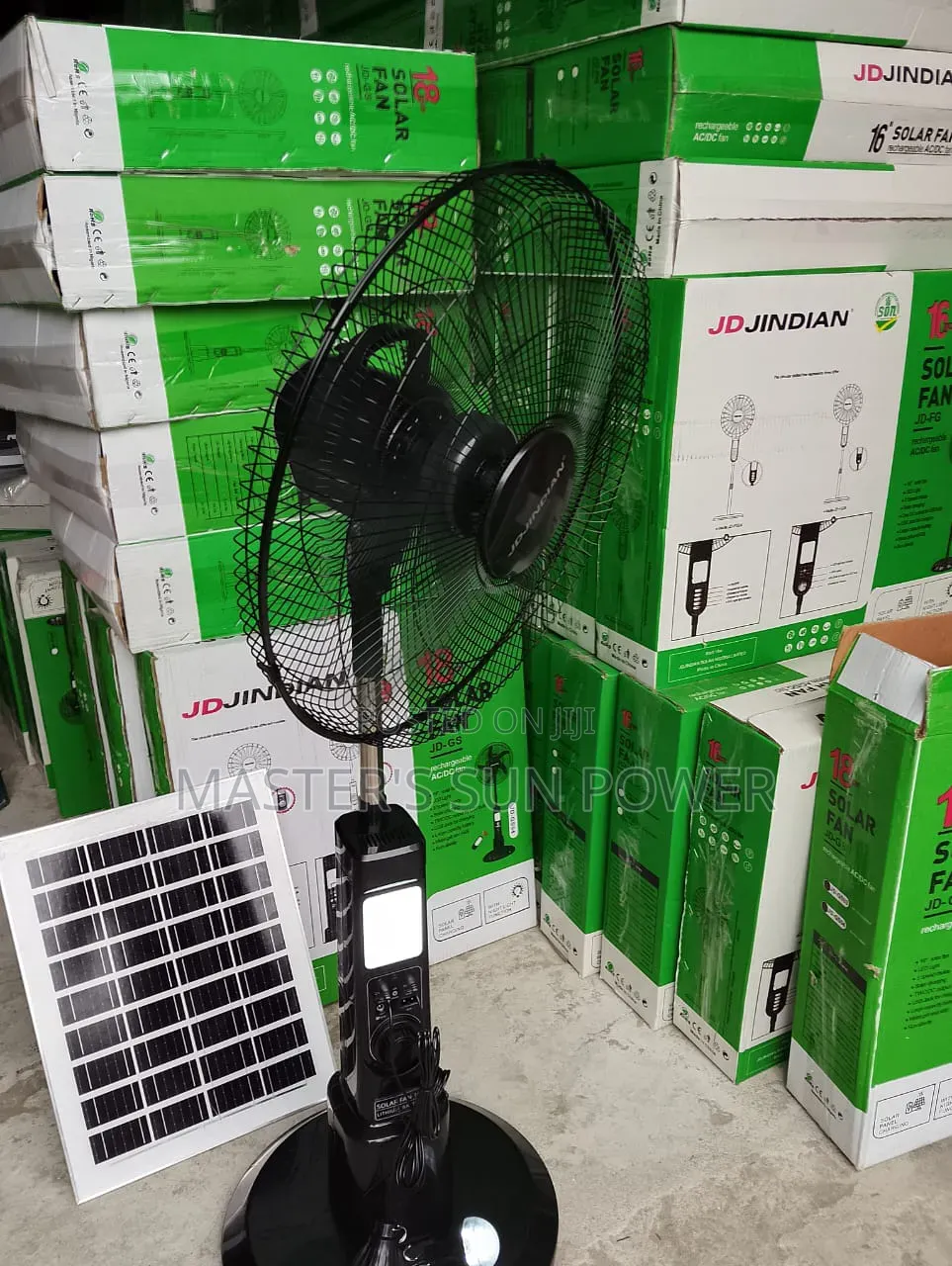 18 Inches JD JINDIAN Solar Fan