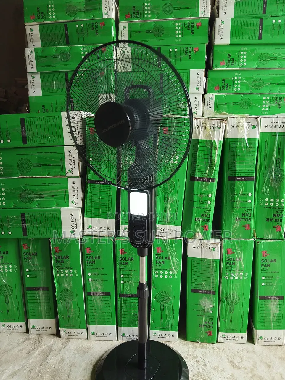 18 Inches JD JINDIAN Solar Fan