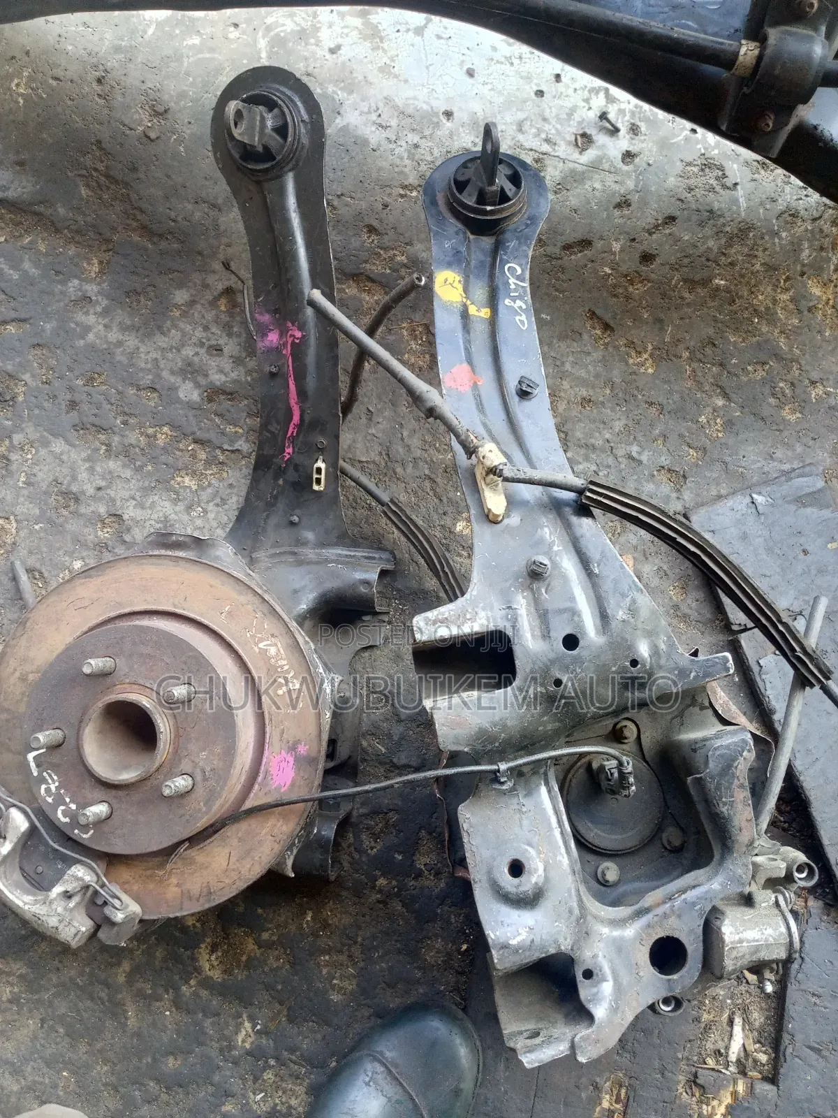 Complete Back Hub for Mazda 5 206-2010