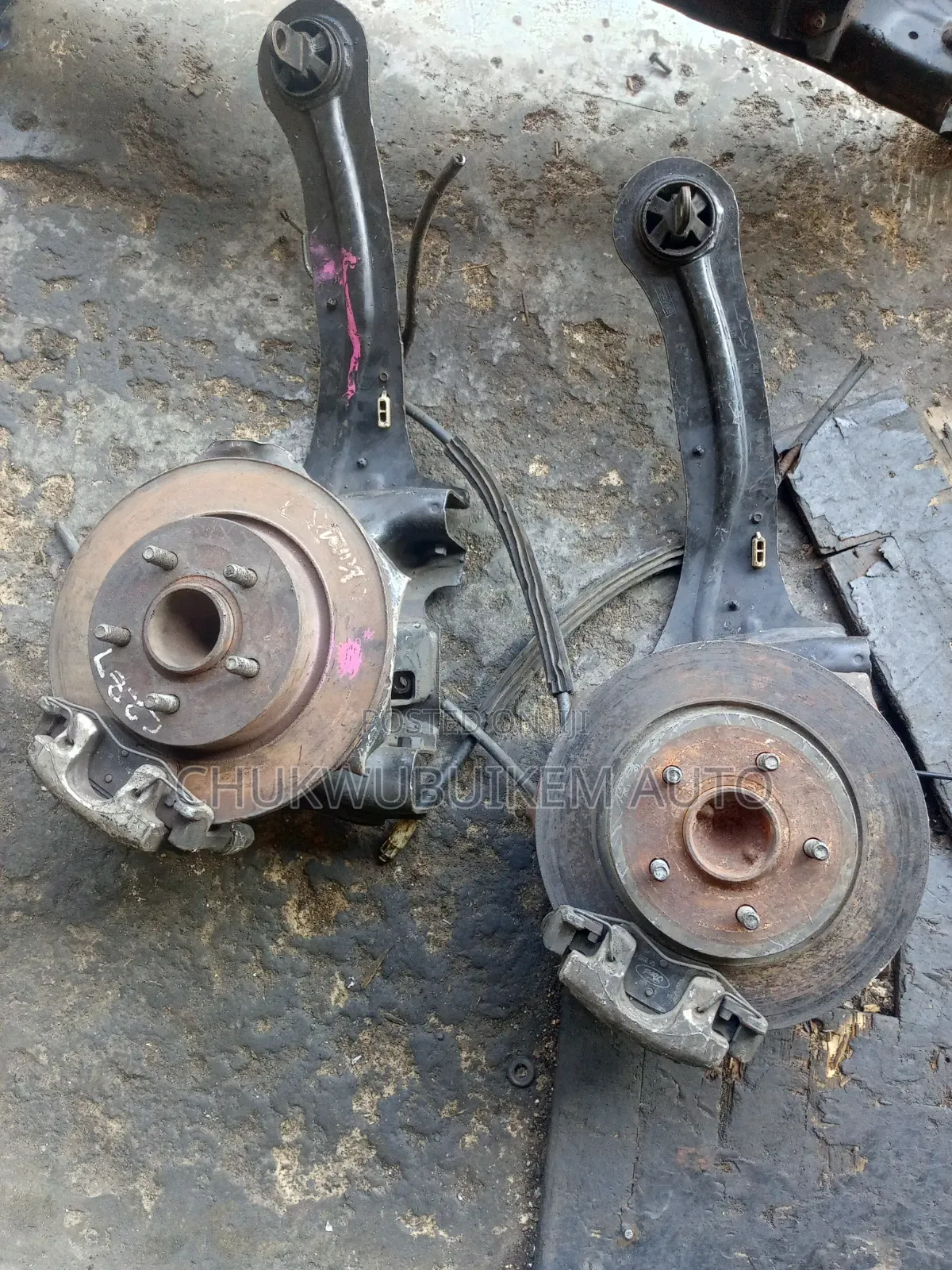 Complete Back Hub for Mazda 5 206-2010