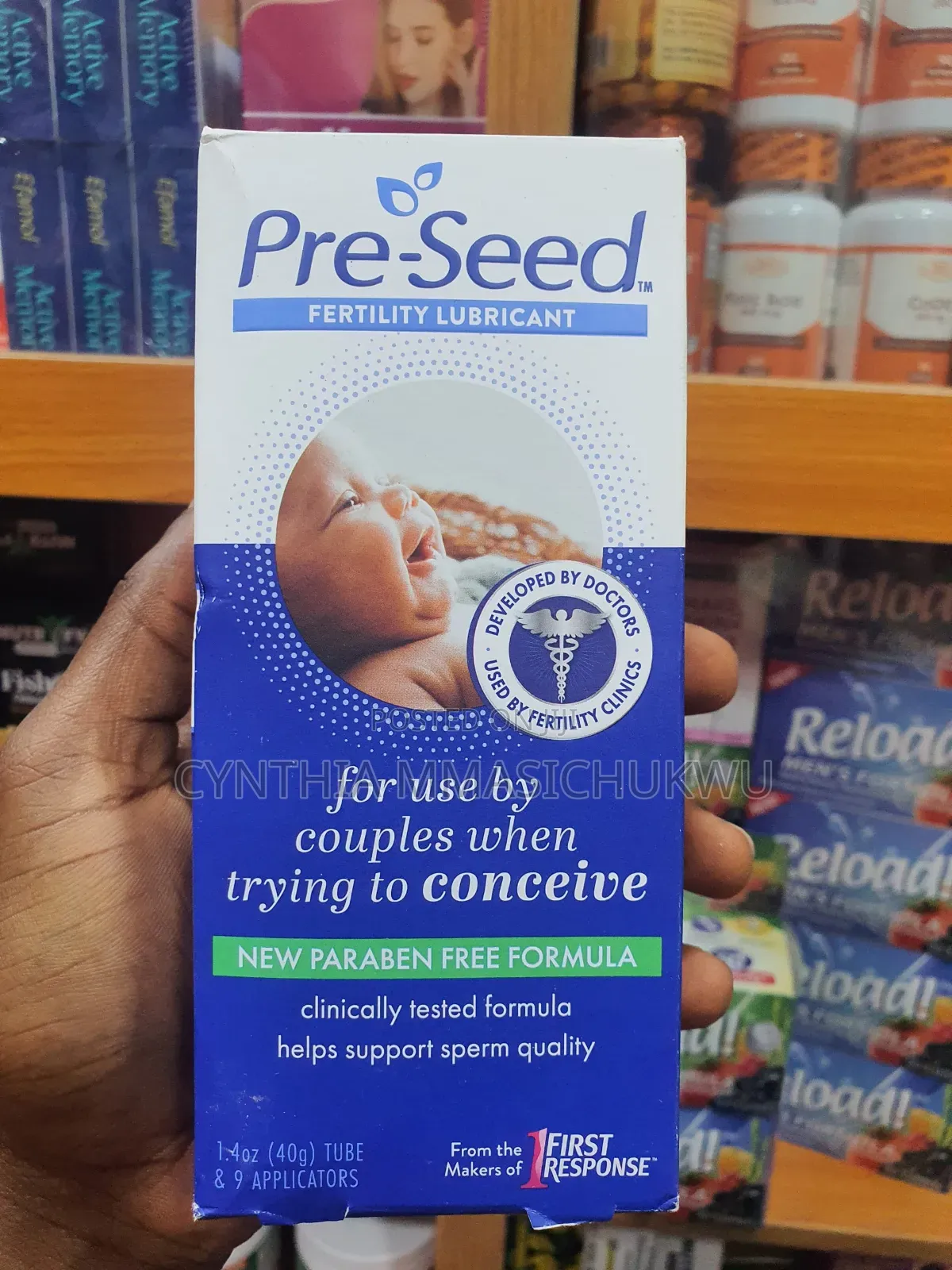 Pre-Seed Fertility Lubricant 40g