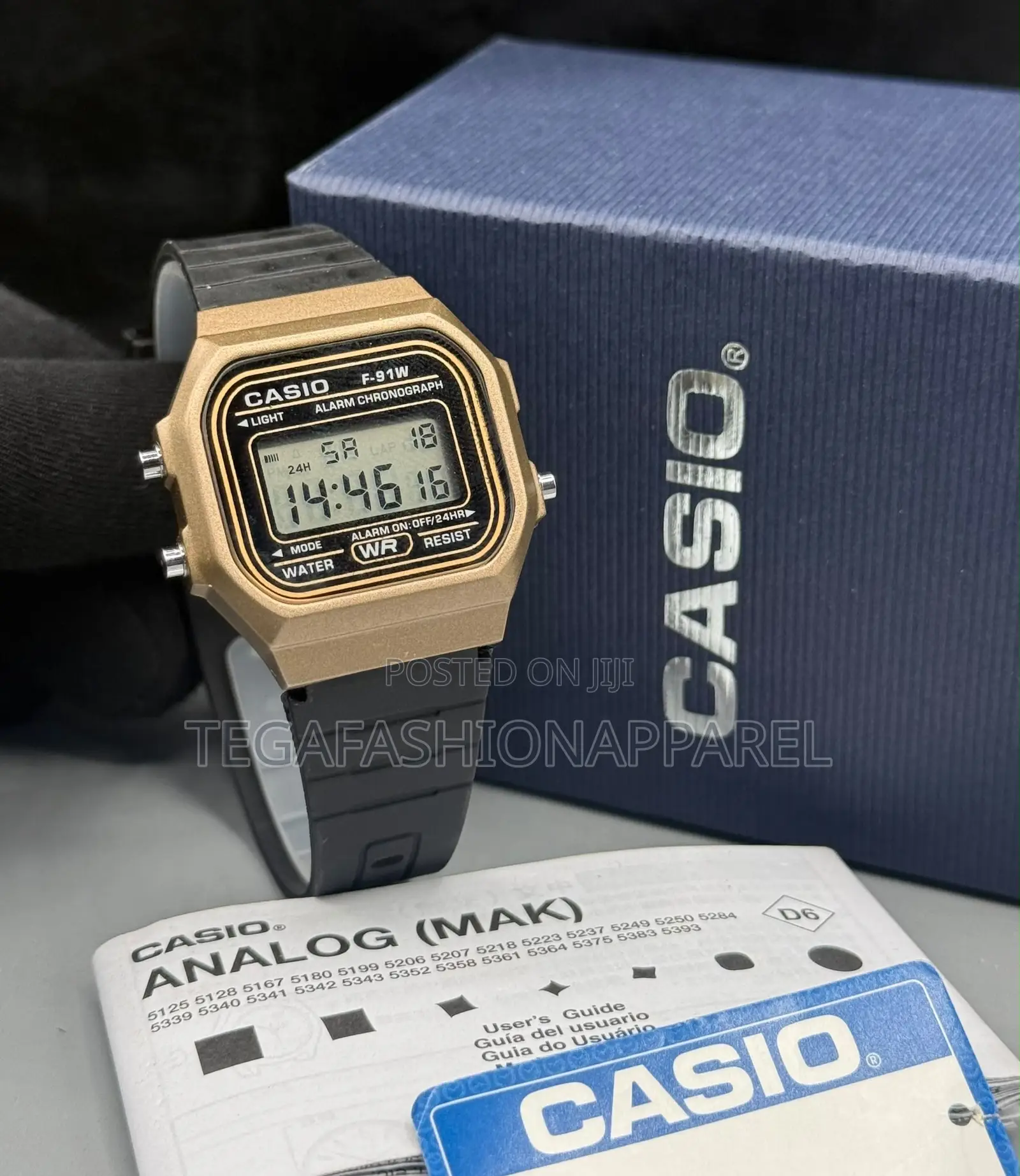 Casio - F91W Digital Rubber Watch