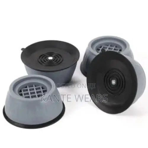 Anti-Vibration Washing Machine AndFridgeStand Pad With Suction - 4 PCS