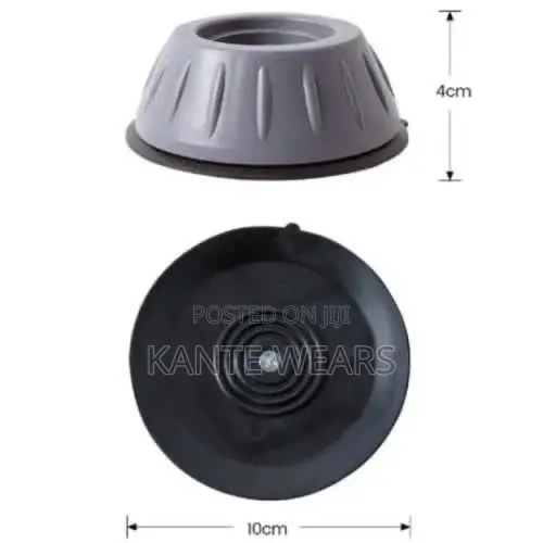 Anti-Vibration Washing Machine AndFridgeStand Pad With Suction - 4 PCS