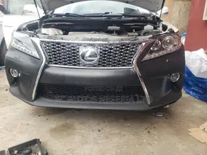 Complete Front Bumper and Full Light Lexus Rx350 2015 Model
