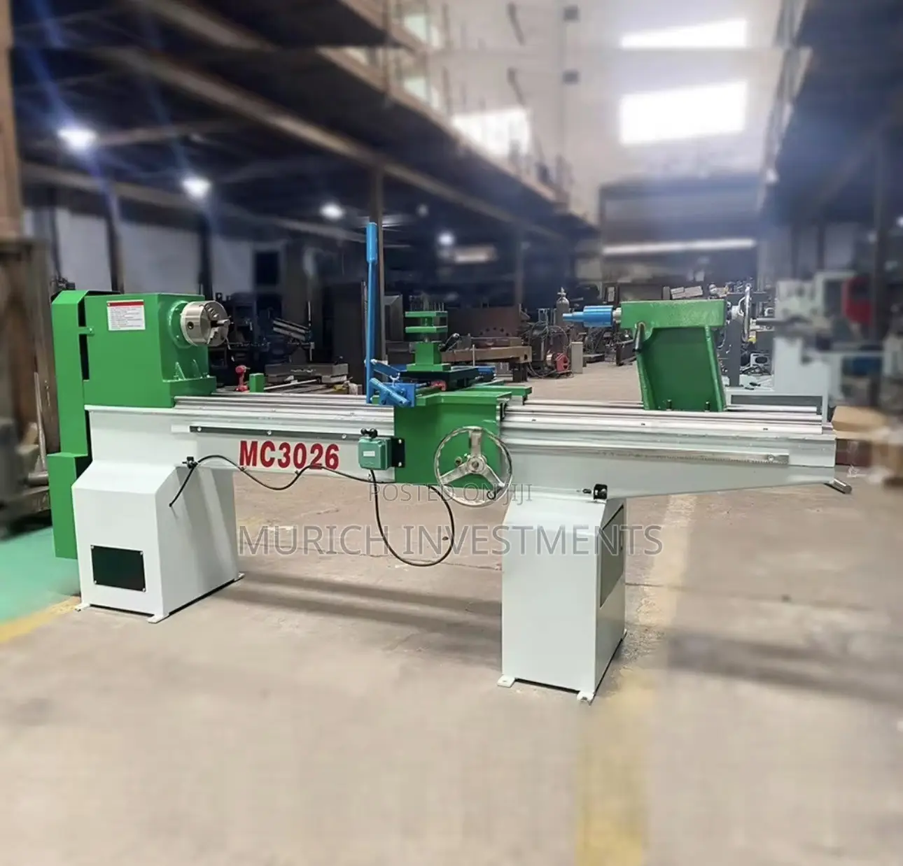 Mc3026 1500mm Industrial Wood Turning Copy Lathe Machine – 2.2kW