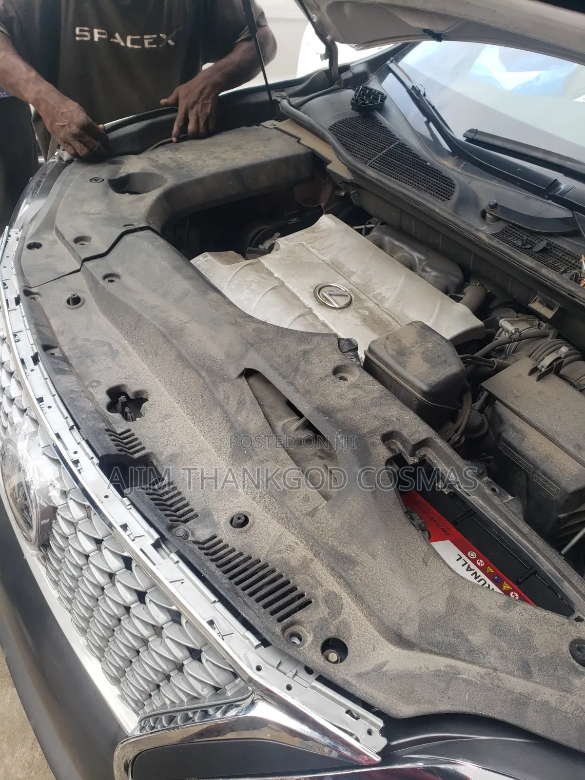 Complete Engine Cover Lexus Rx350 2010 Model