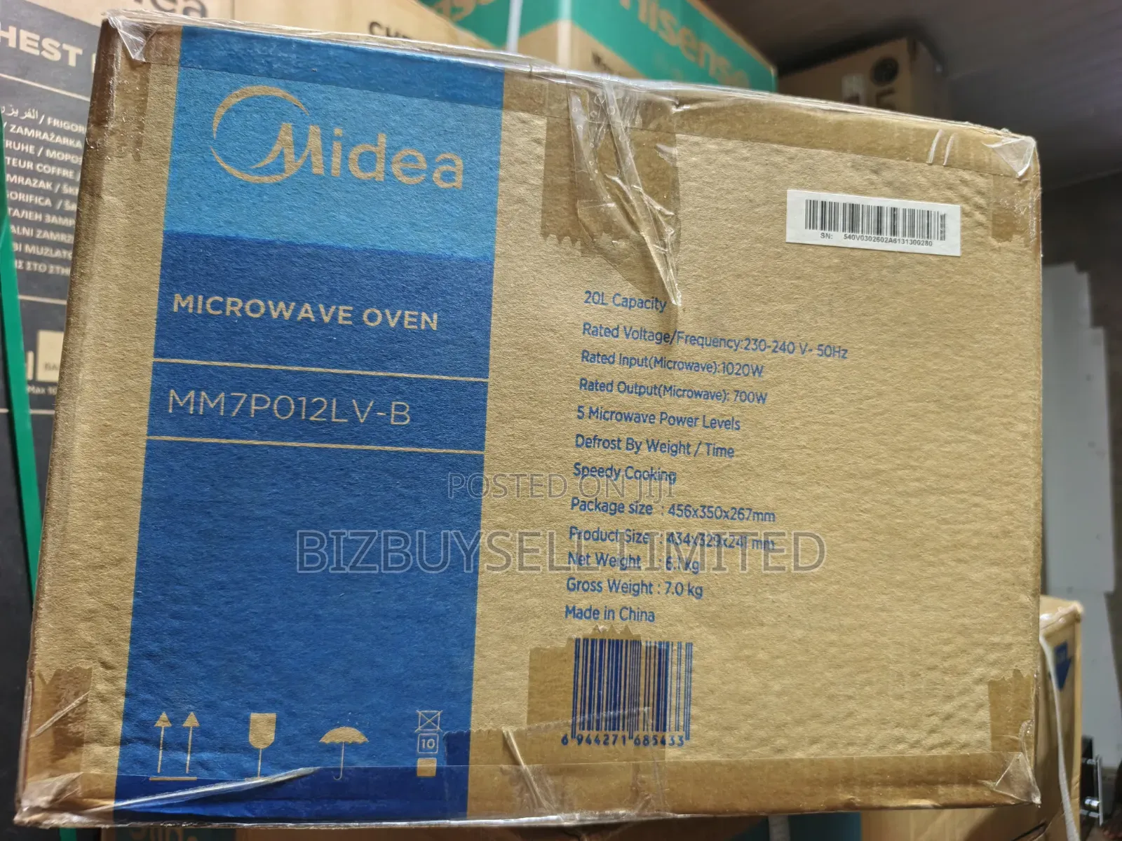 20 Liters Midea Inverter Microwave Oven.