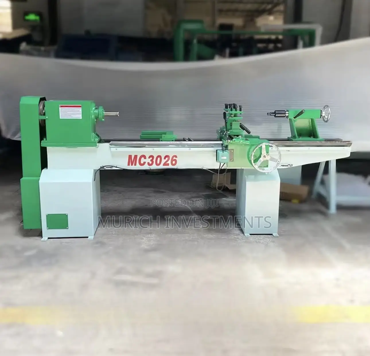 Heavy Duty Mc3026 Wood Turning Lathe – 1.5m Capacity