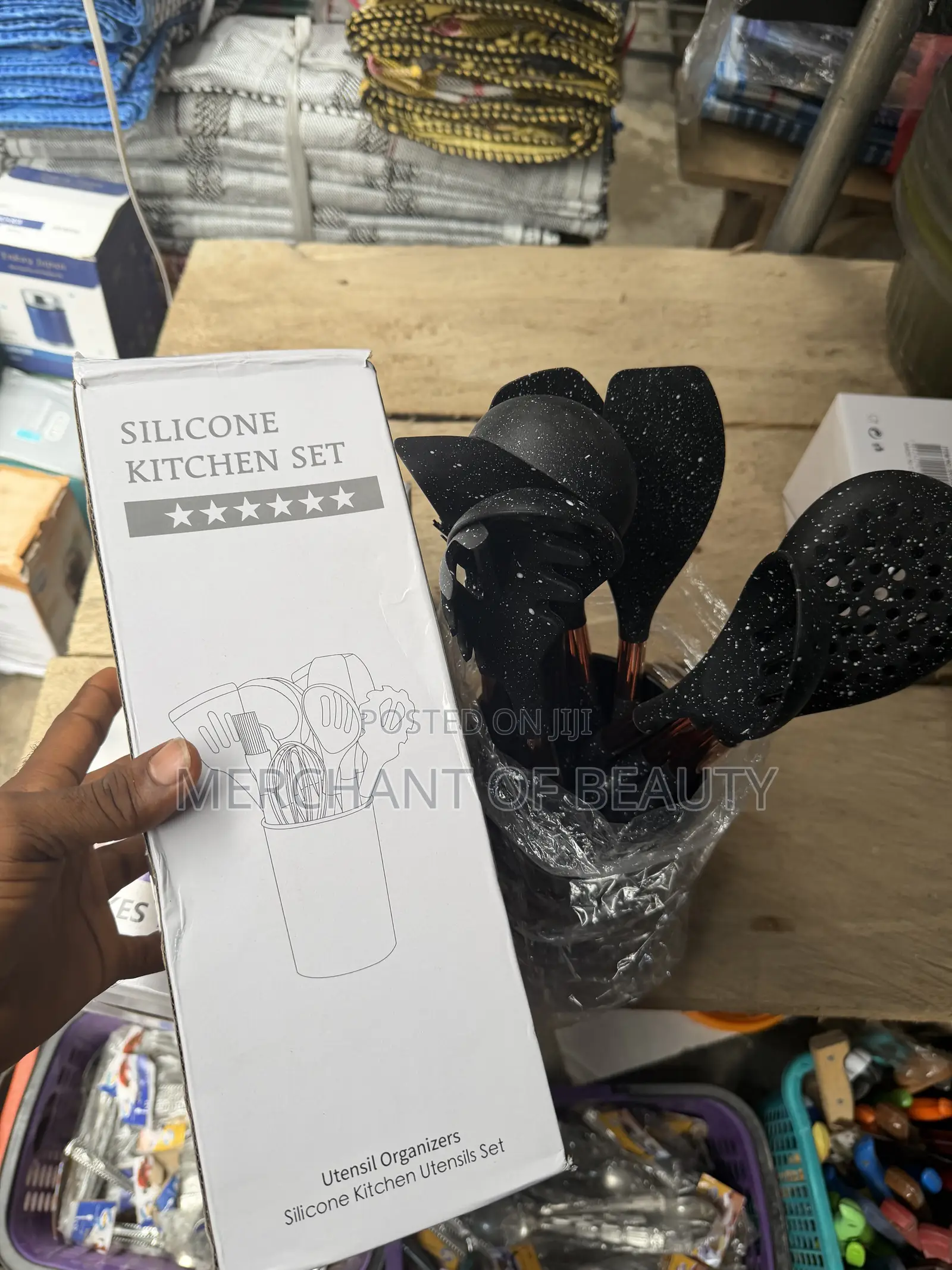 12 in 1 Pure Silicon Cooking Utensils