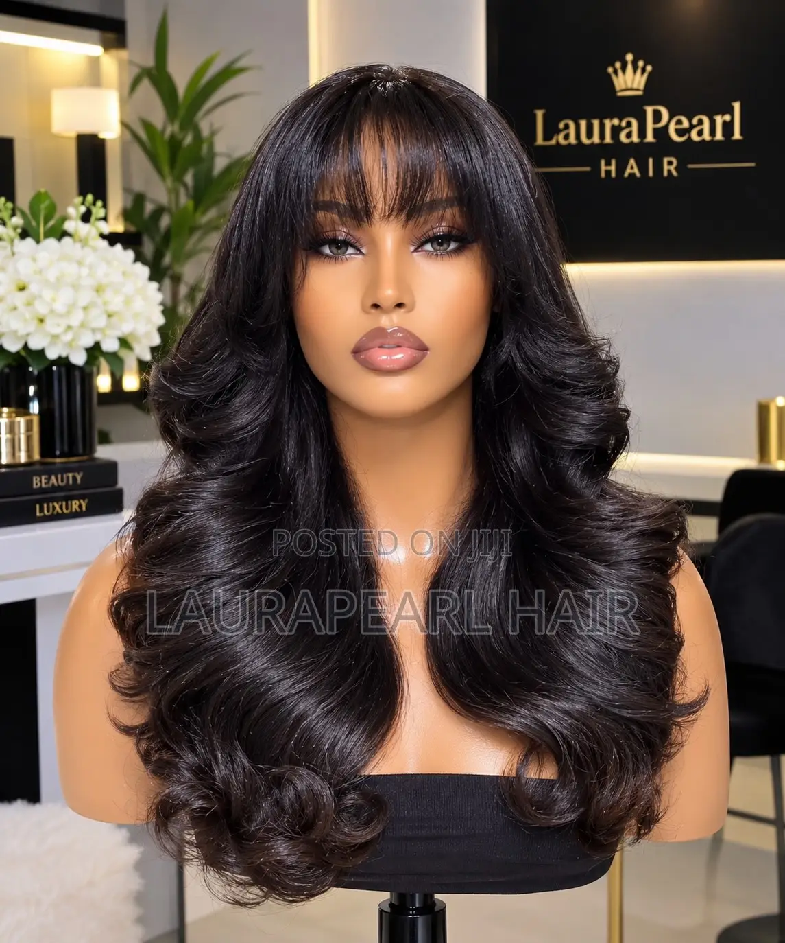 SDD Layered Wavy Brown Tip Unit (Vetinamese Luxury Strands)