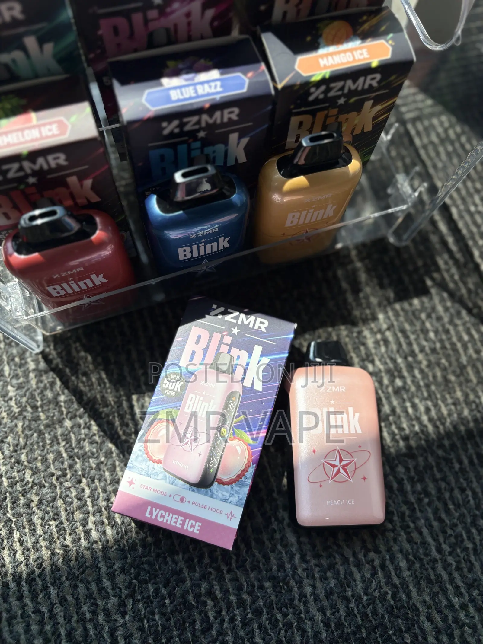 ZMR BLINK Lychee Ice 50K Rechargeable Disposable Vape