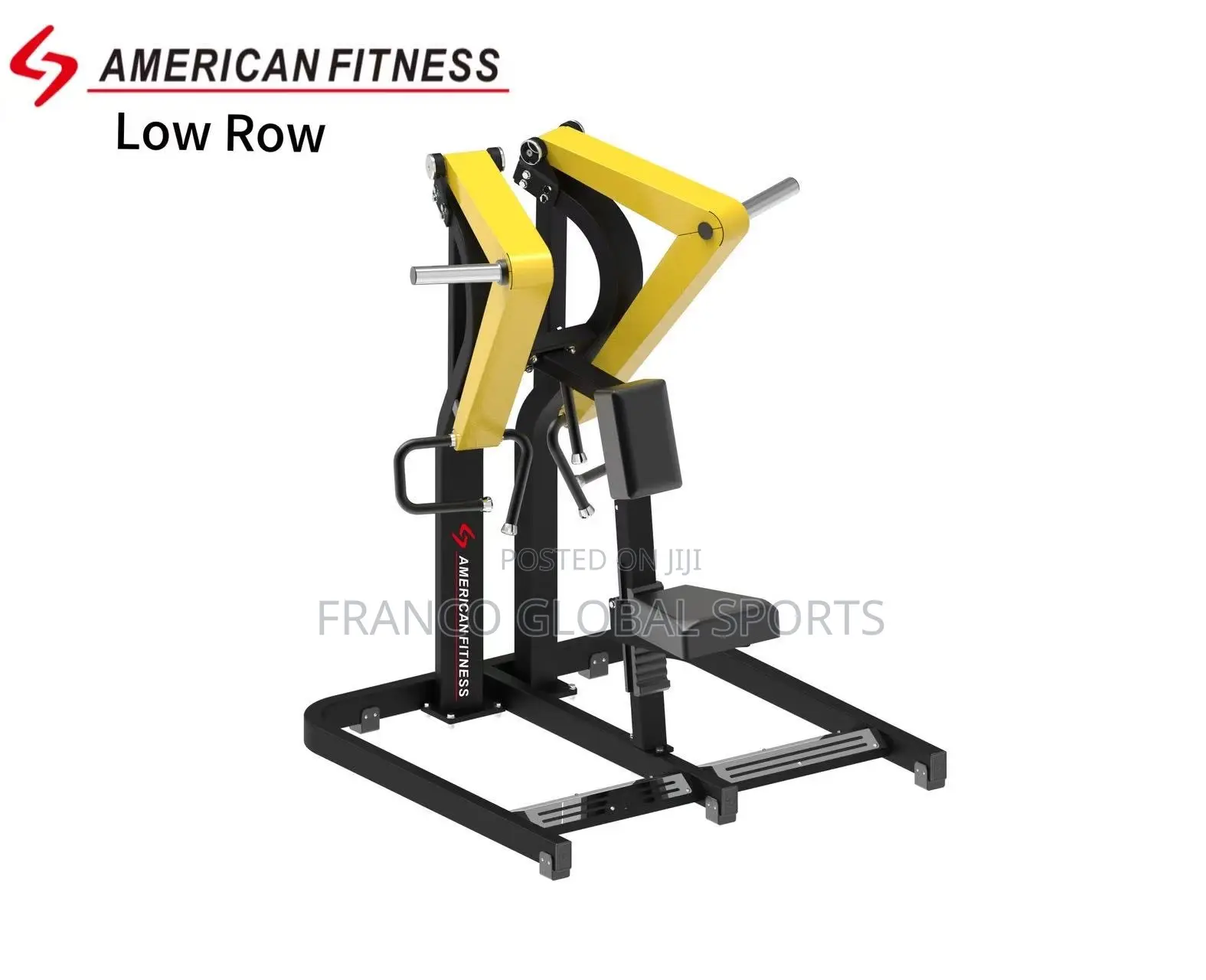 Iso Lateral Seated Low Row Machine ( Especially Plate -Loader)