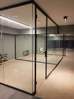 Glass Office Space Separation