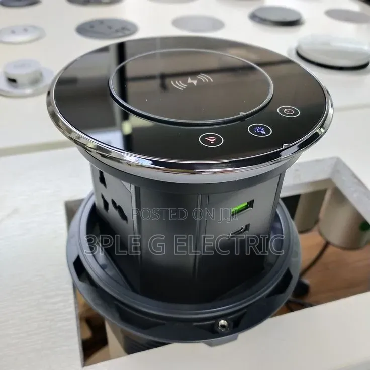 Not Your Regular Pop Up Socket With USB Port and Wireless Charger