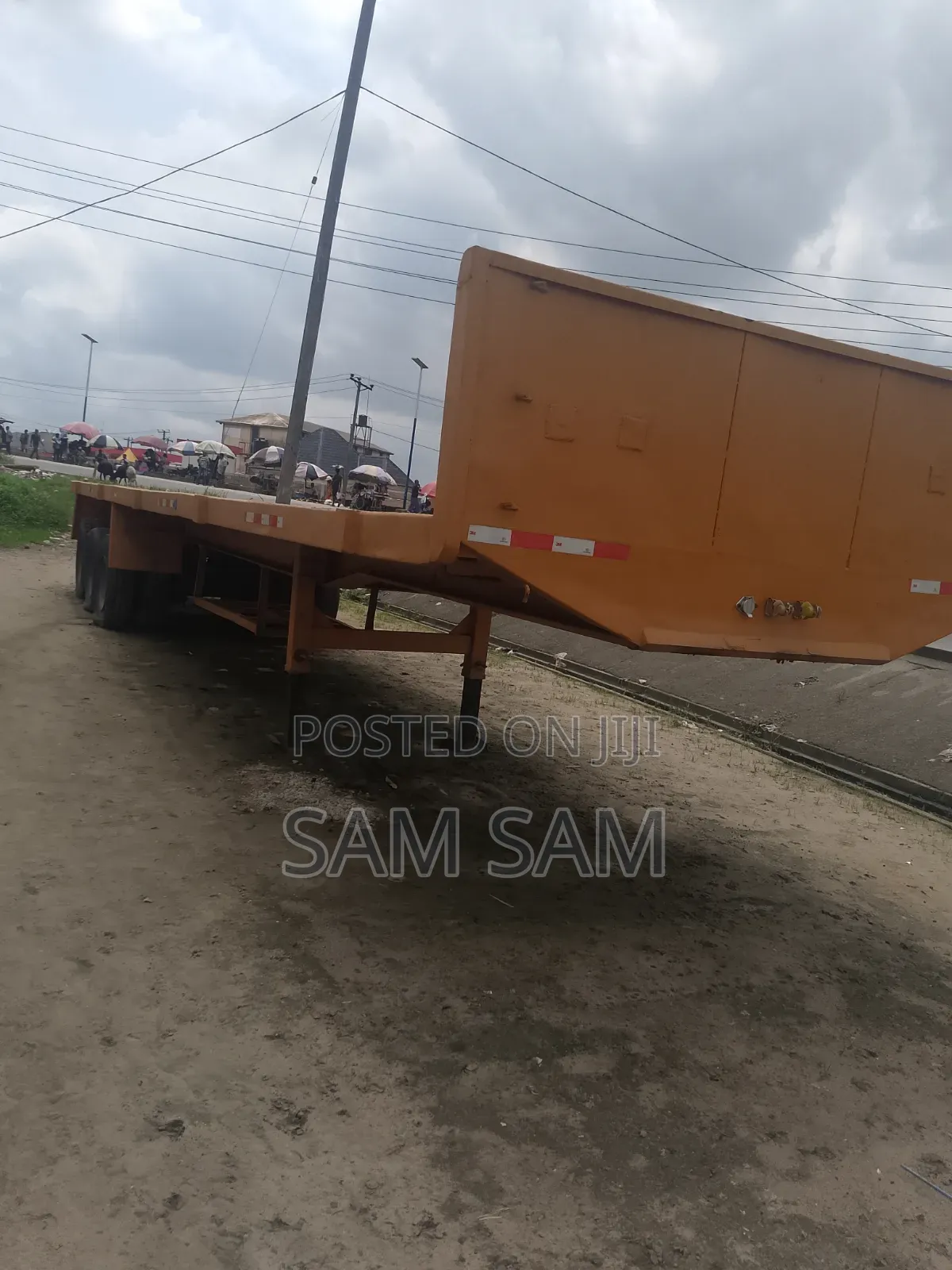 Company Used Flat Bed