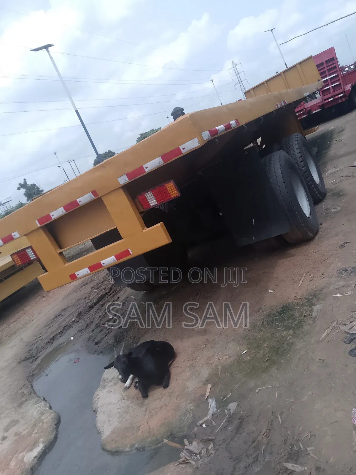 Company Used Flat Bed