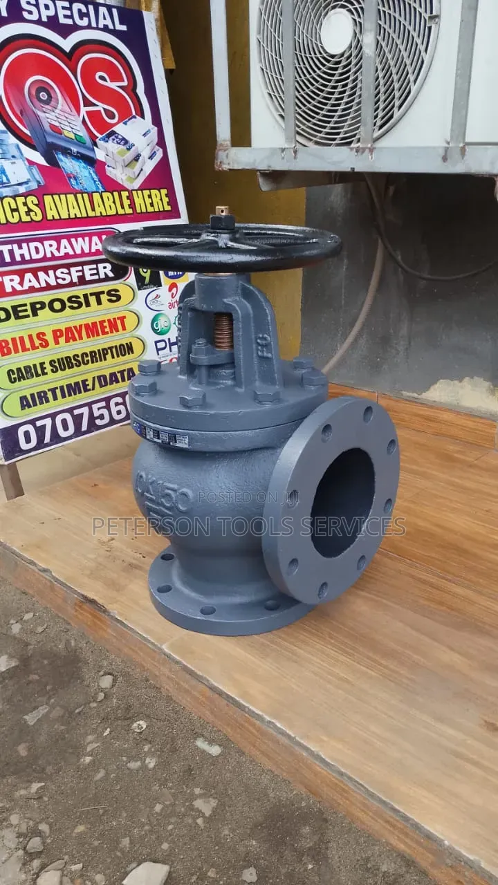 Marine Angle Valve 6" 10k