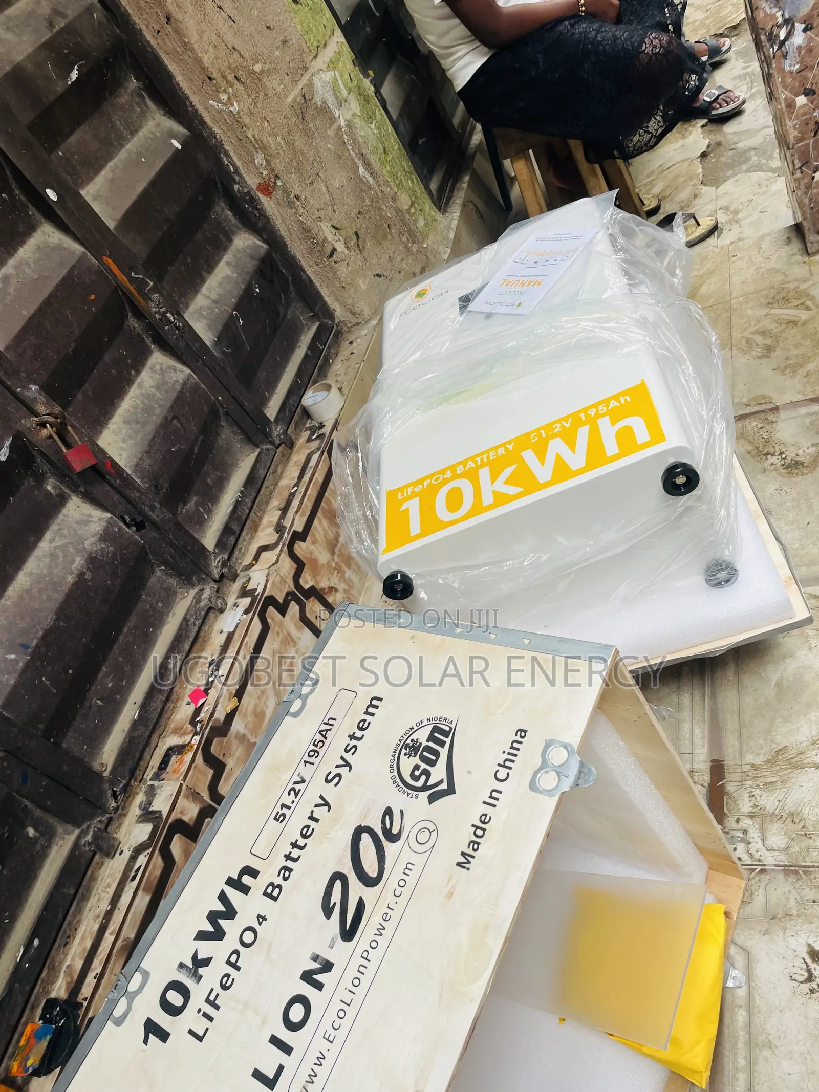 10kwh 51.2v Ecolion Lithium Battery