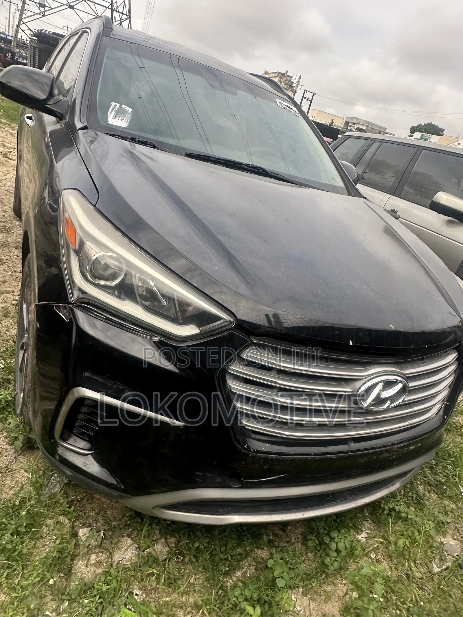 Hyundai Santa Fe SE AWD 2016 Black