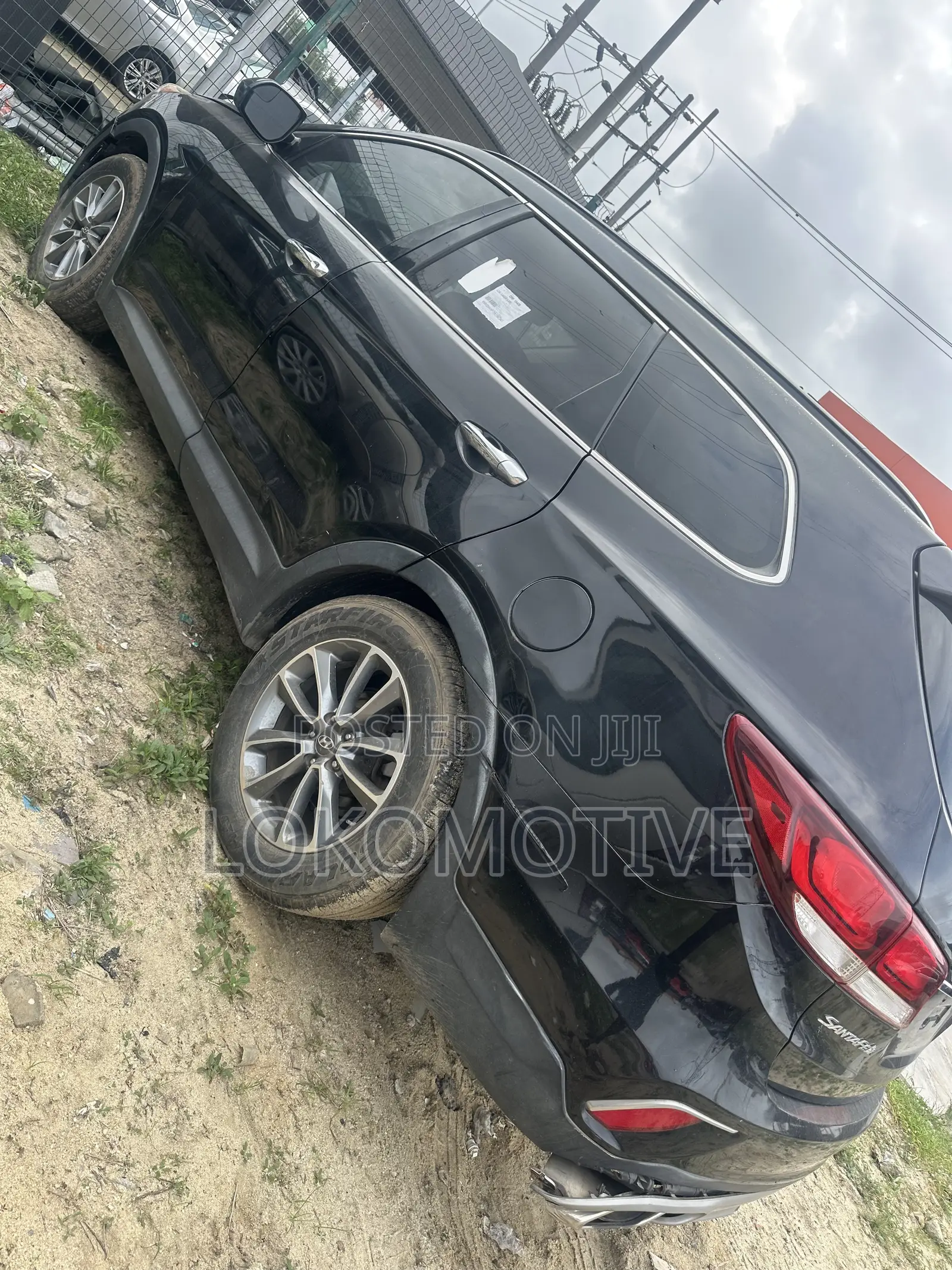 Hyundai Santa Fe SE AWD 2016 Black