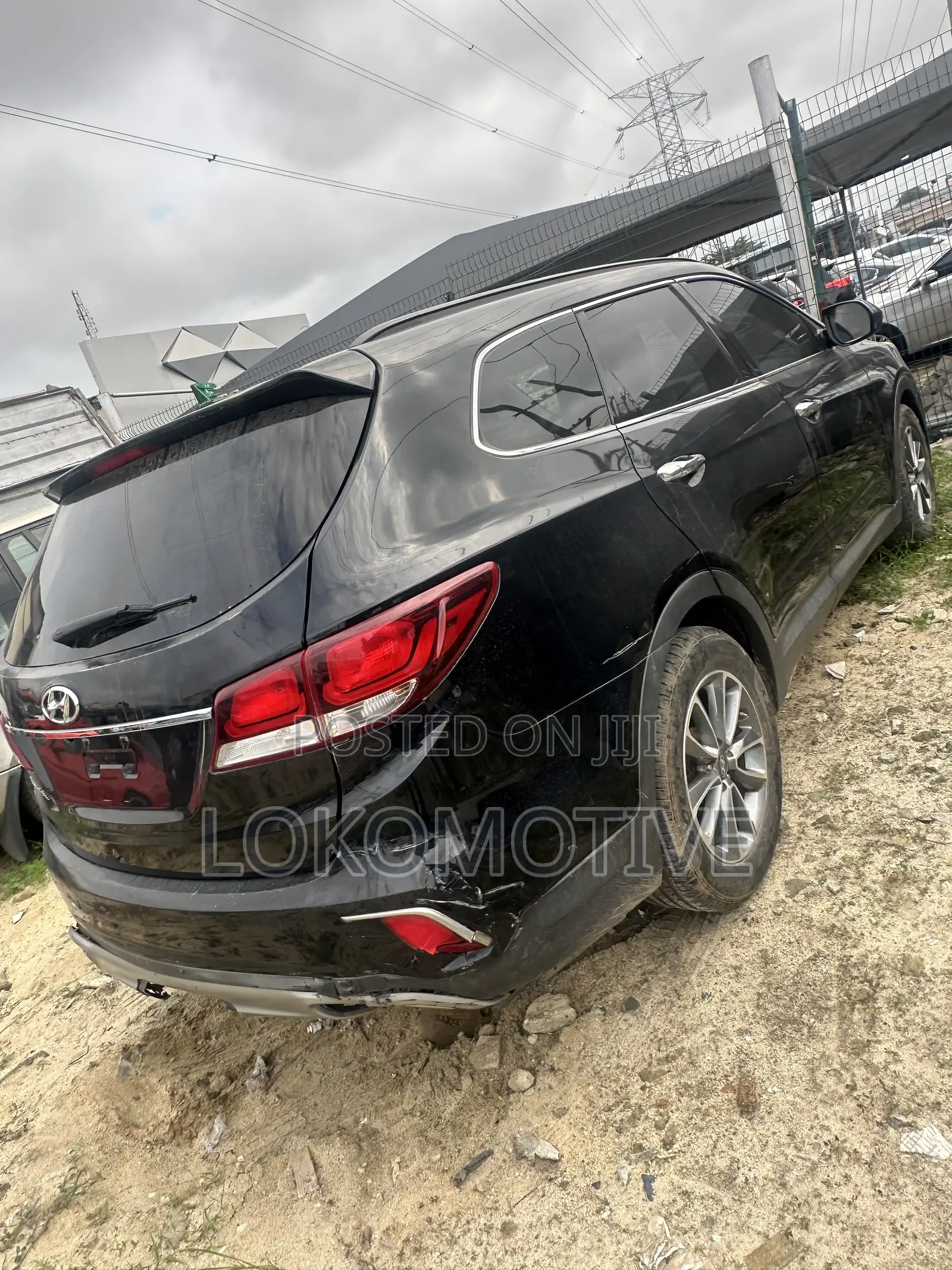 Hyundai Santa Fe SE AWD 2016 Black