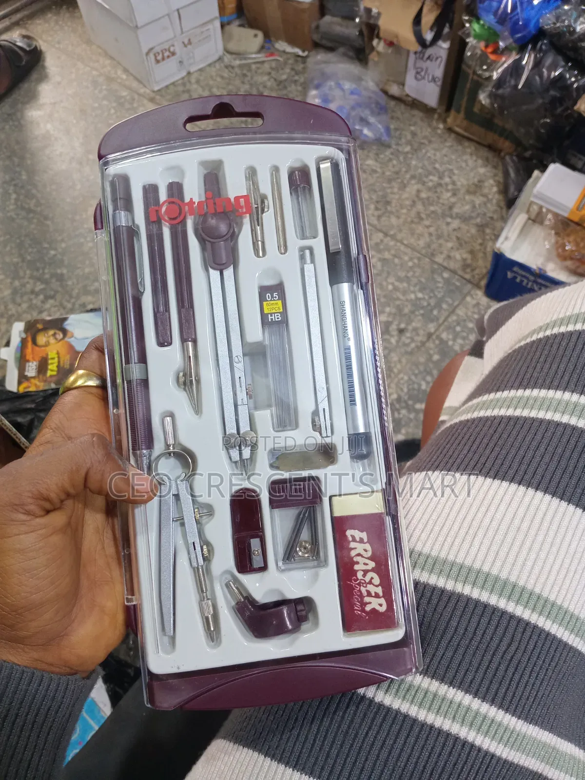 Big Rotring Engineering Drawing Set