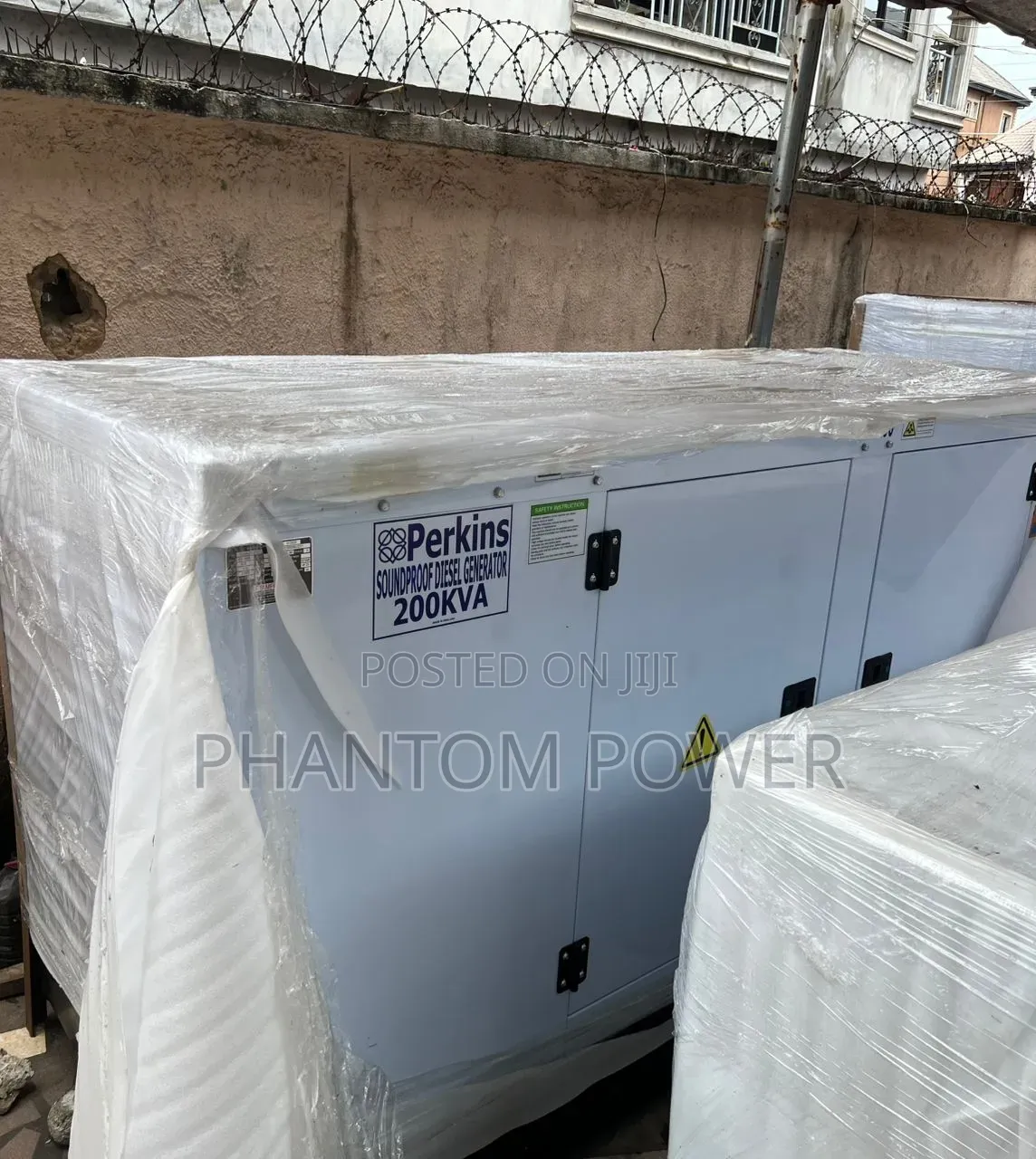 Brand New UK SP-200kva Perkins Diesel Soundproof Generator [Copper]