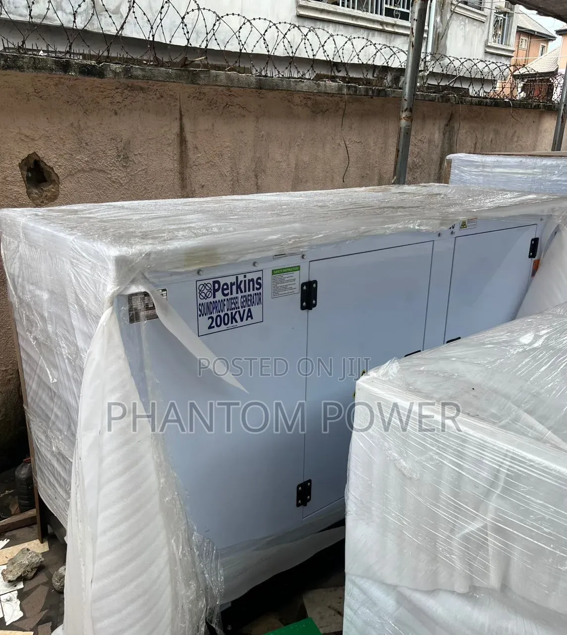 Brand New UK SP-200kva Perkins Diesel Soundproof Generator [Copper]