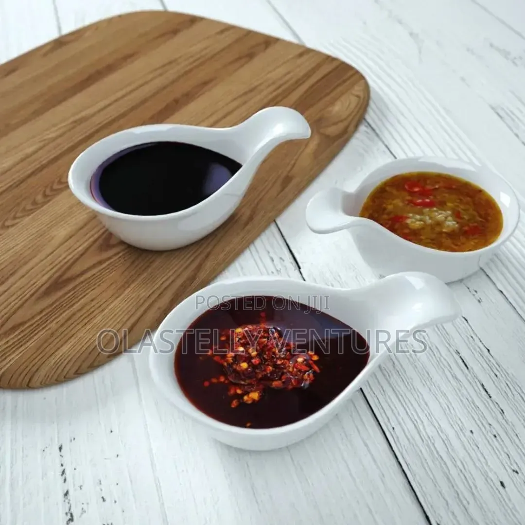 Quality Ceramic Sauce Bowl Per dozH