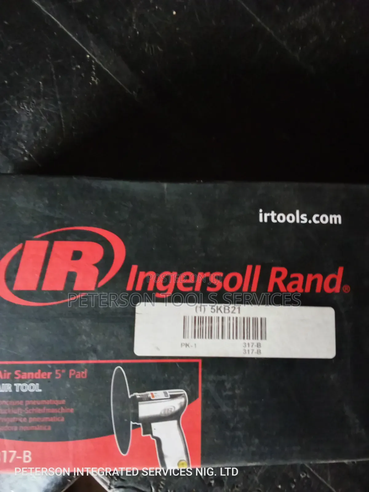 5" Ingersoll Rand Air Sander Polisher