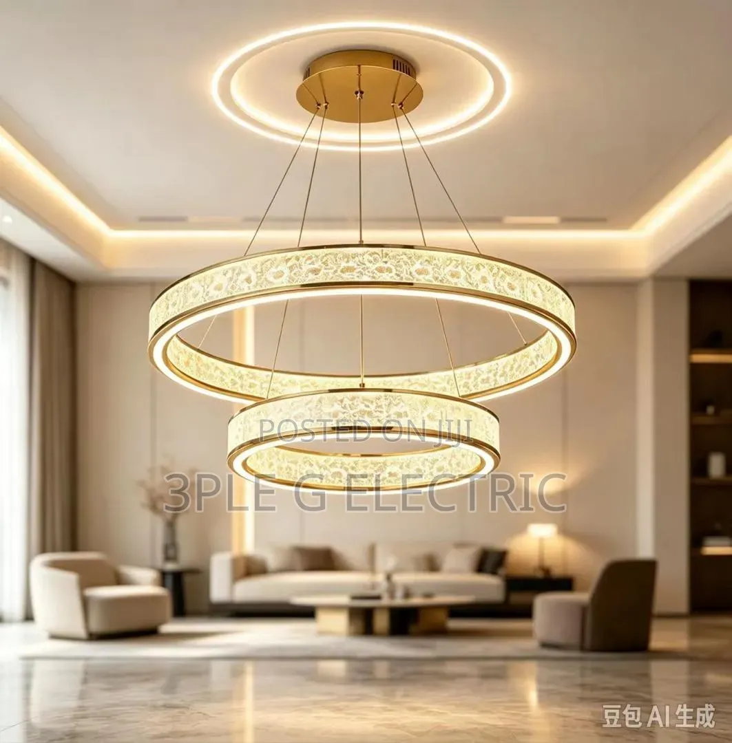 Luxury LED Chandelier for Sitting Room and Bedroom